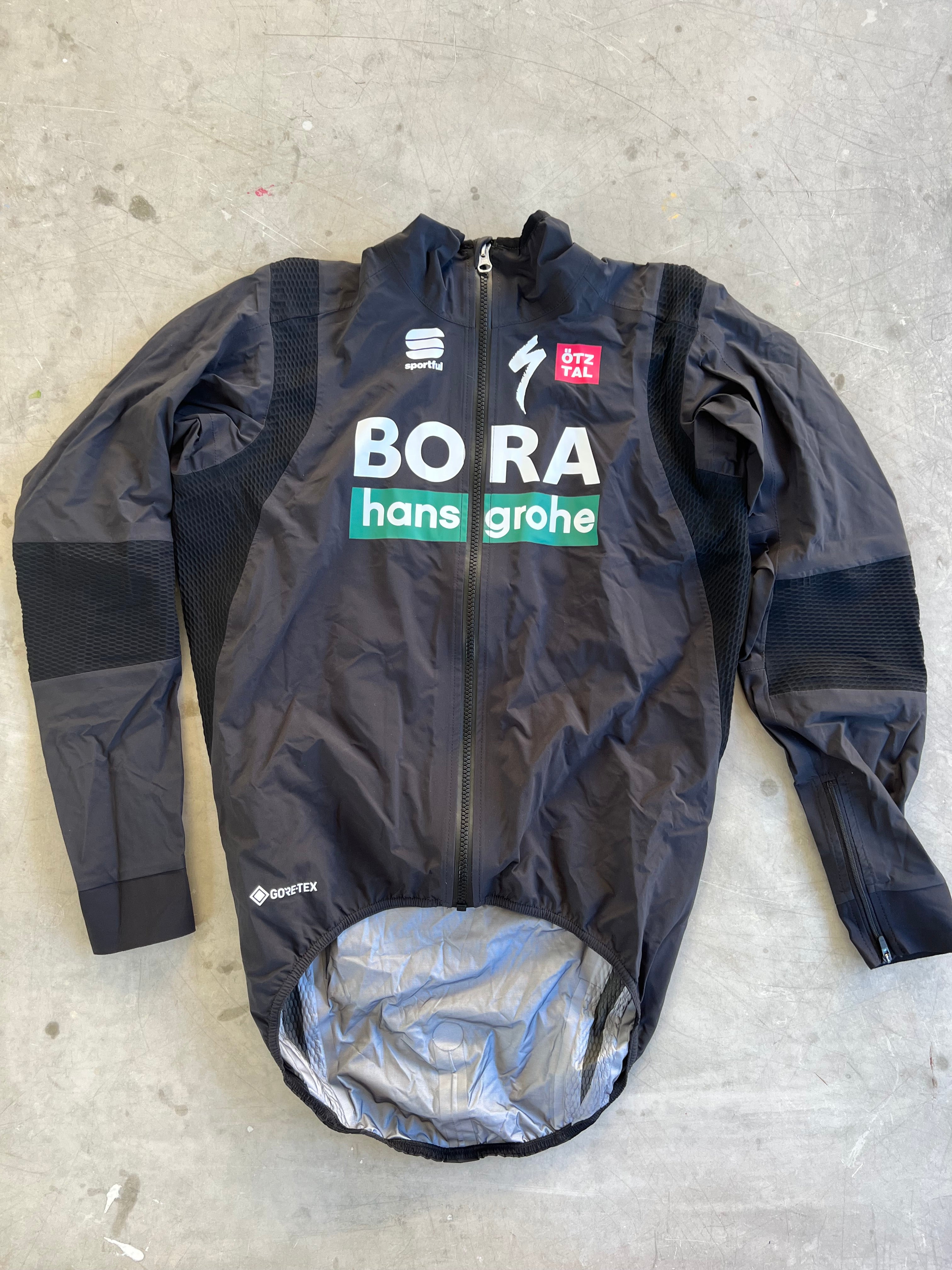 Bora Hansgrohe | Sportful Rain Jacket | Size M | Rider-Issued Pro