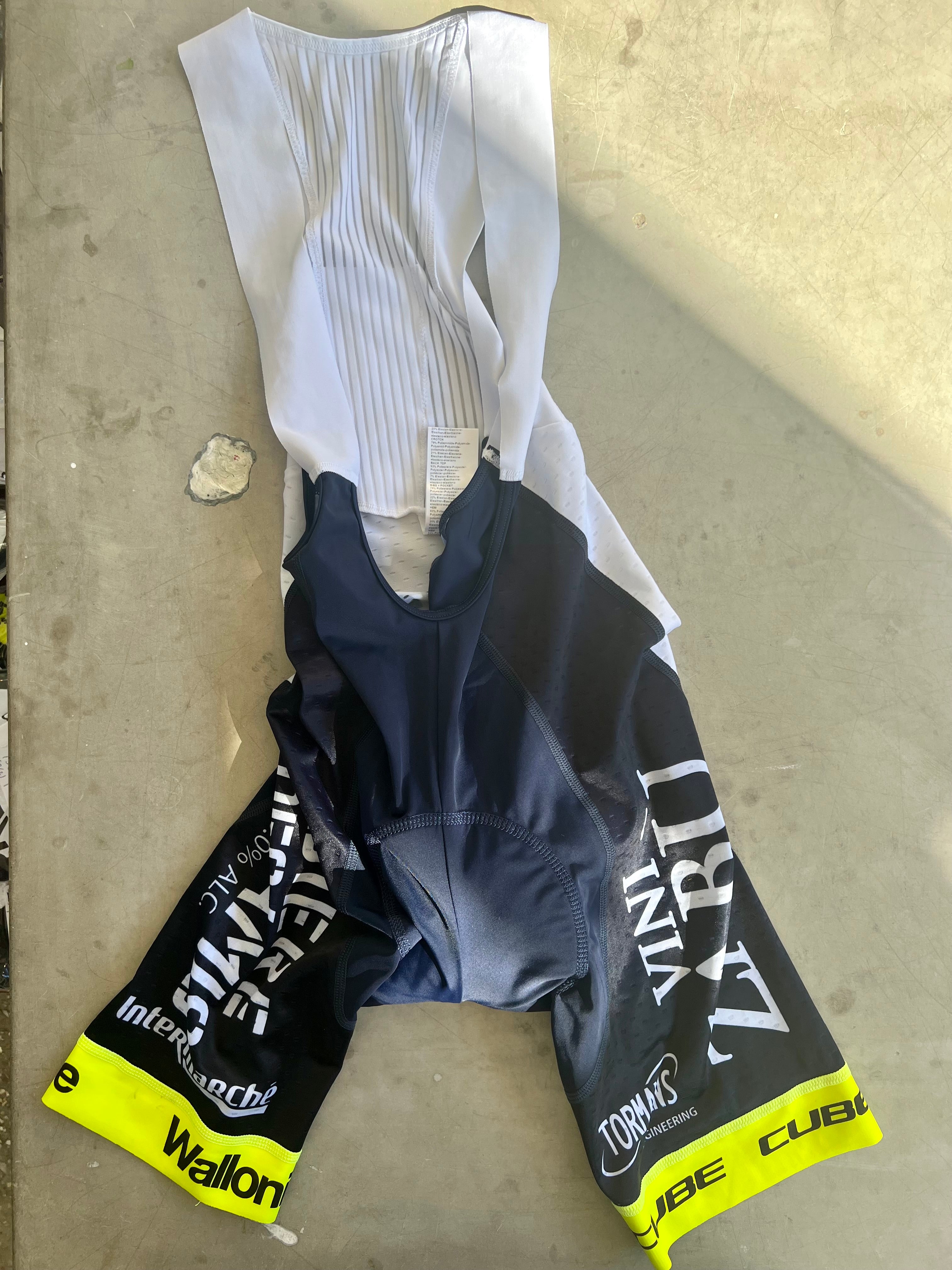 Intermarche Wanty 2022 | Nalini Lightweight Summer Bib Shorts | Size S | Rider-Issued Pro Team Kit