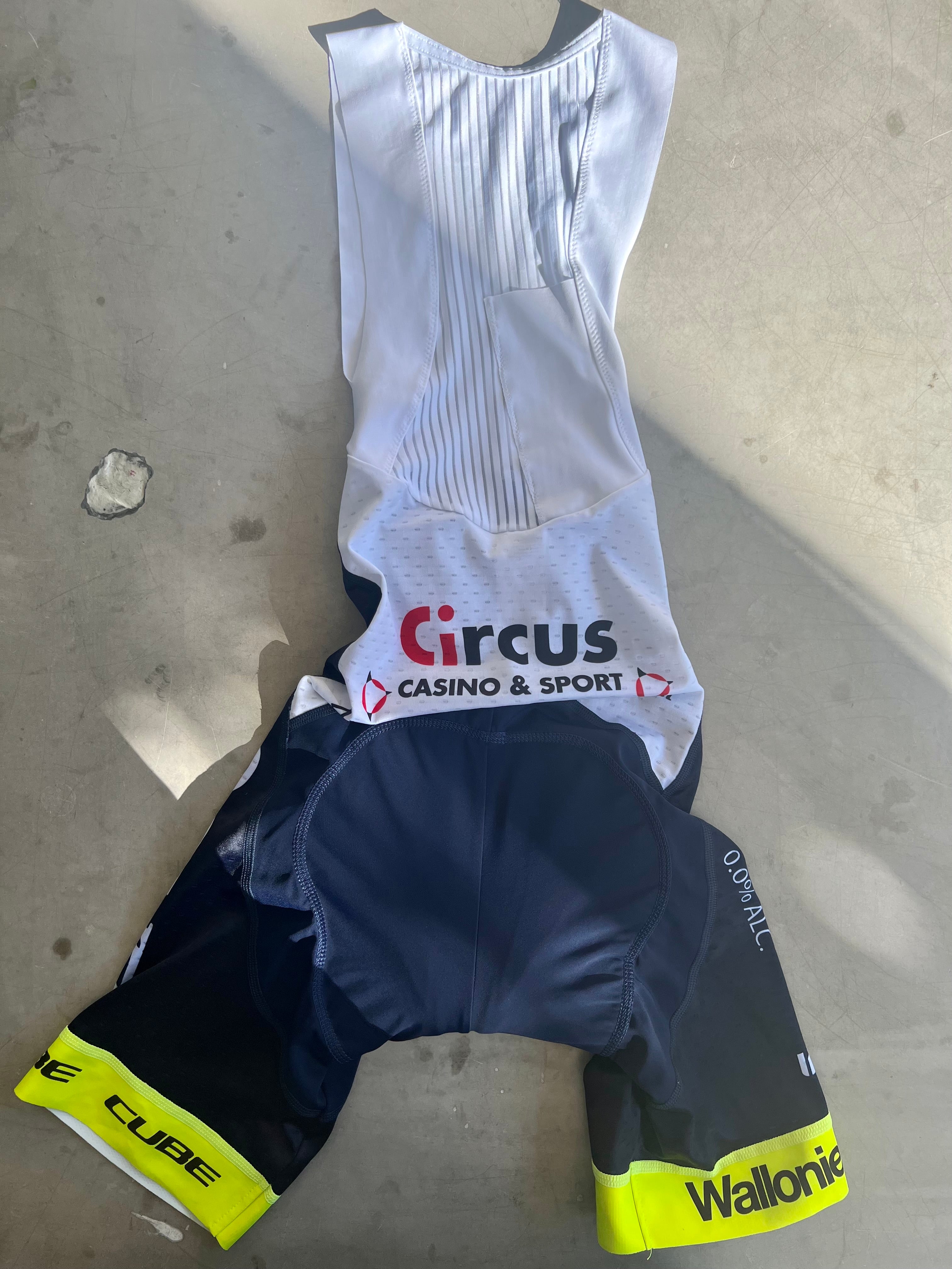 Intermarche Wanty 2022 | Nalini Lightweight Summer Bib Shorts | Size S | Rider-Issued Pro Team Kit