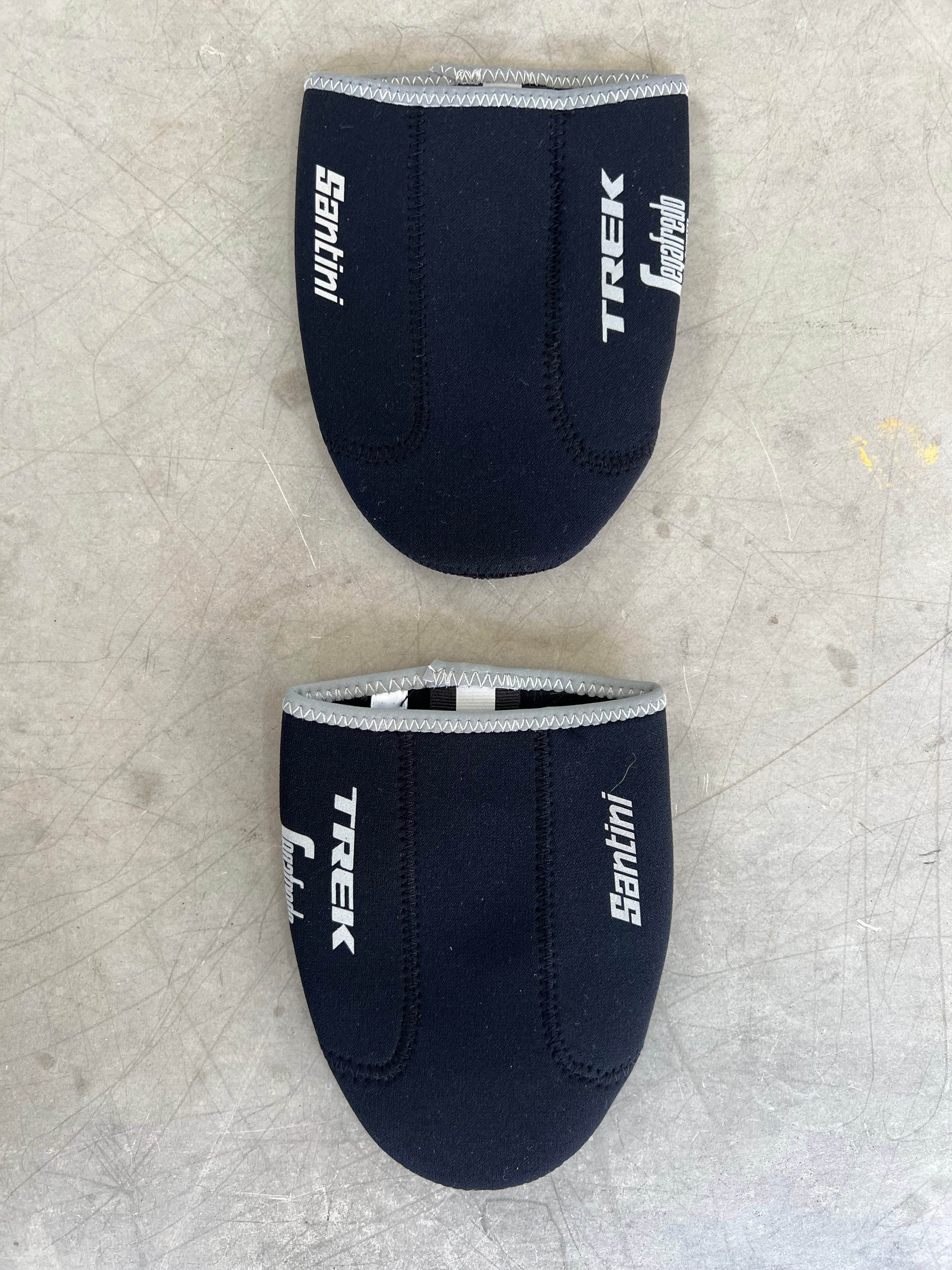 Trek Segafredo | Santini Toe Covers | Black | Rider-Issued Pro Team Kit