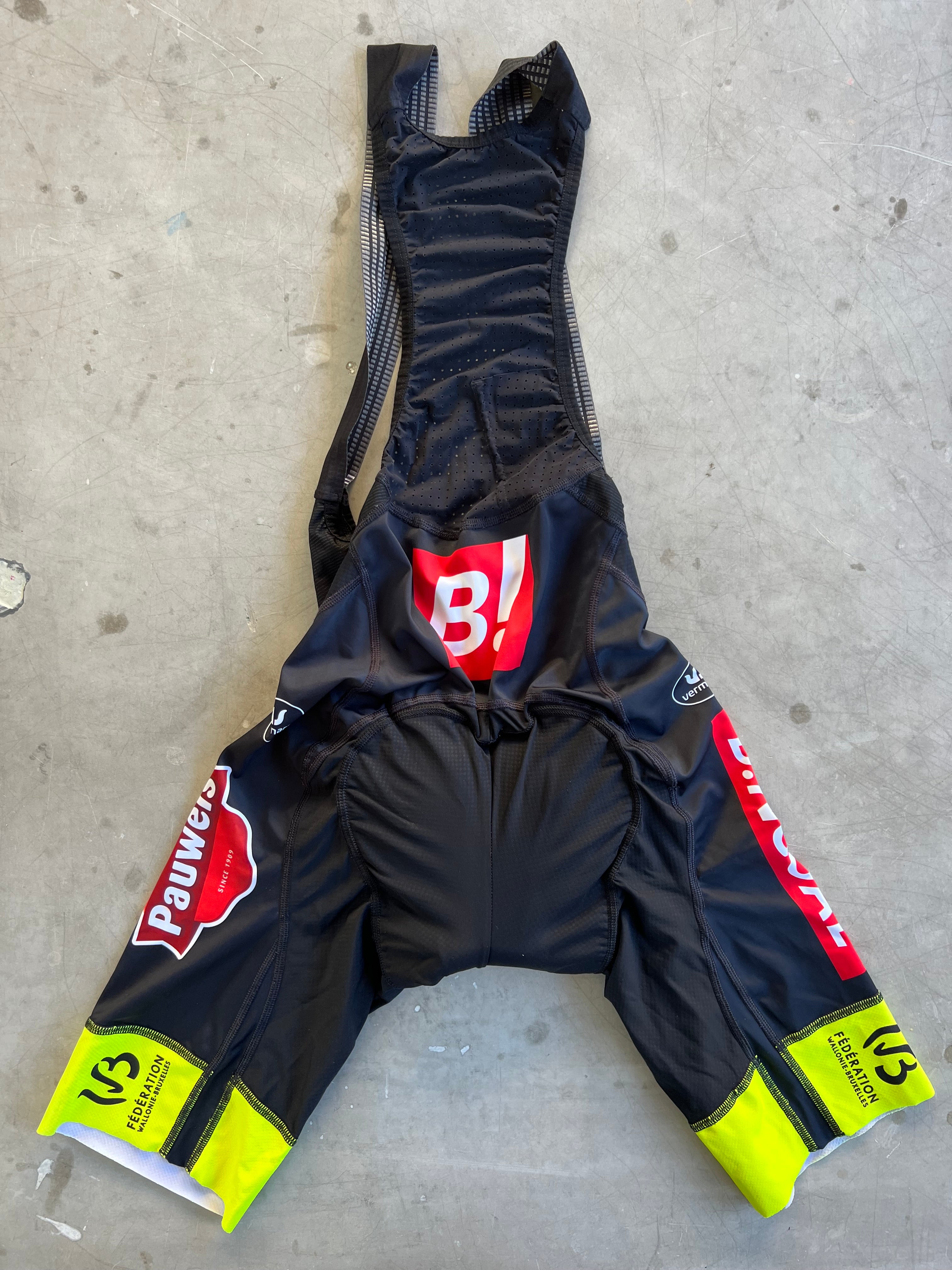 Bingoal | Vermarc Long Sleeve Gabba Jersey + Race Bibs Set | Size S | Rider-Issued Pro Team Kit