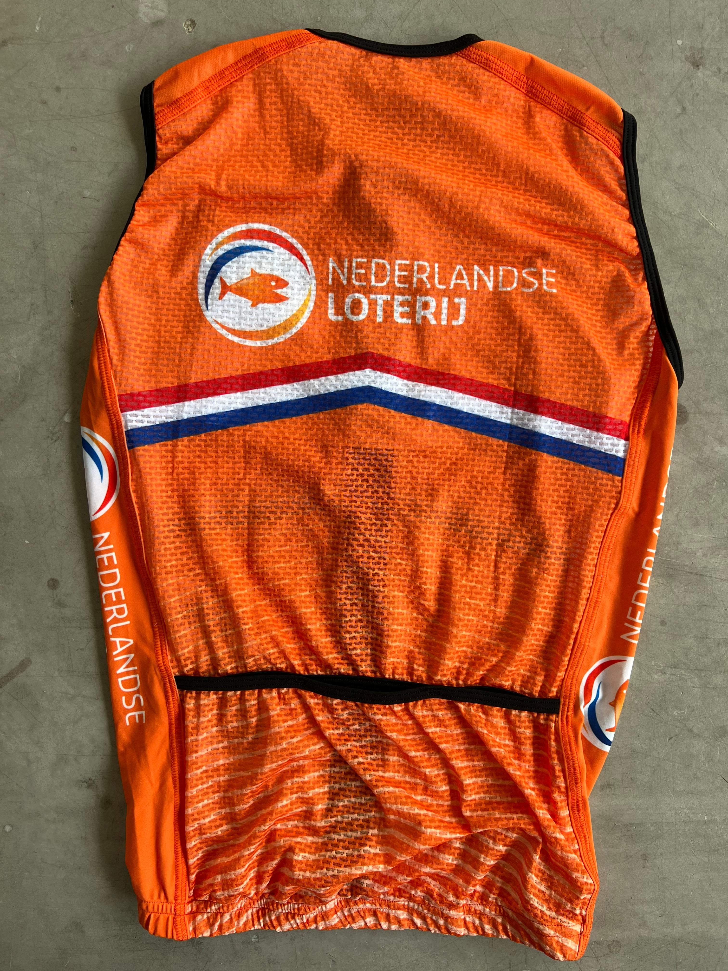 Dutch National Team Women | Bioracer Cycling Gilet | XS | Rider-Issued Pro Team Kit
