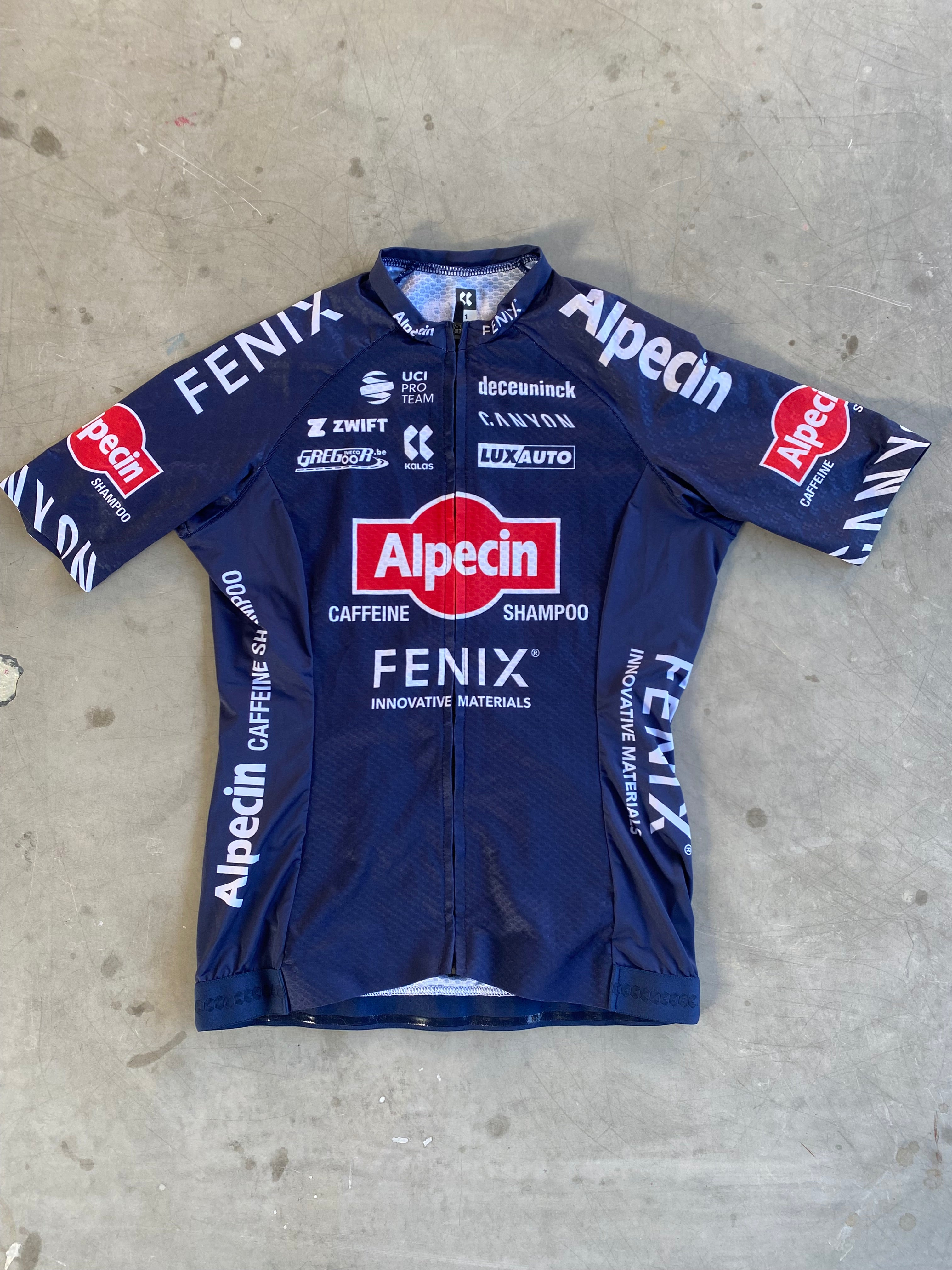 Alpecin Fenix Women | Kalas Kit Bundle - Short Sleeve Jersey, Bibs, etc | S/M | Rider-Issued Pro Team Kit