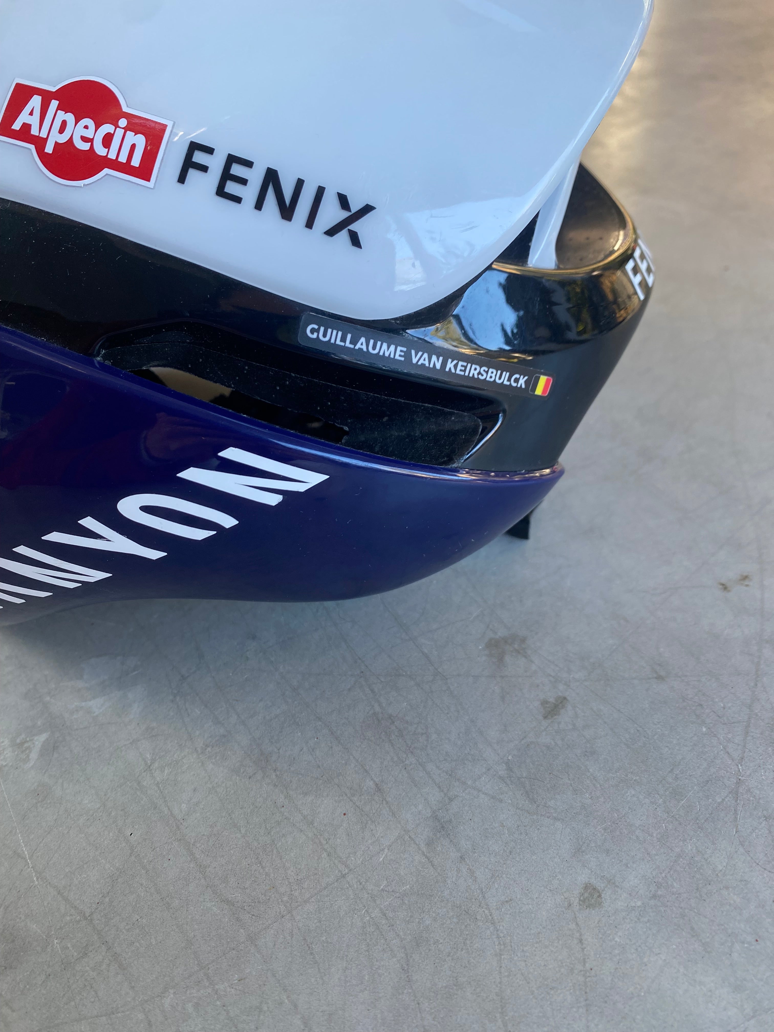 Alpecin Fenix | Abus Aero Helmet | Rider-Issued Pro Team Kit