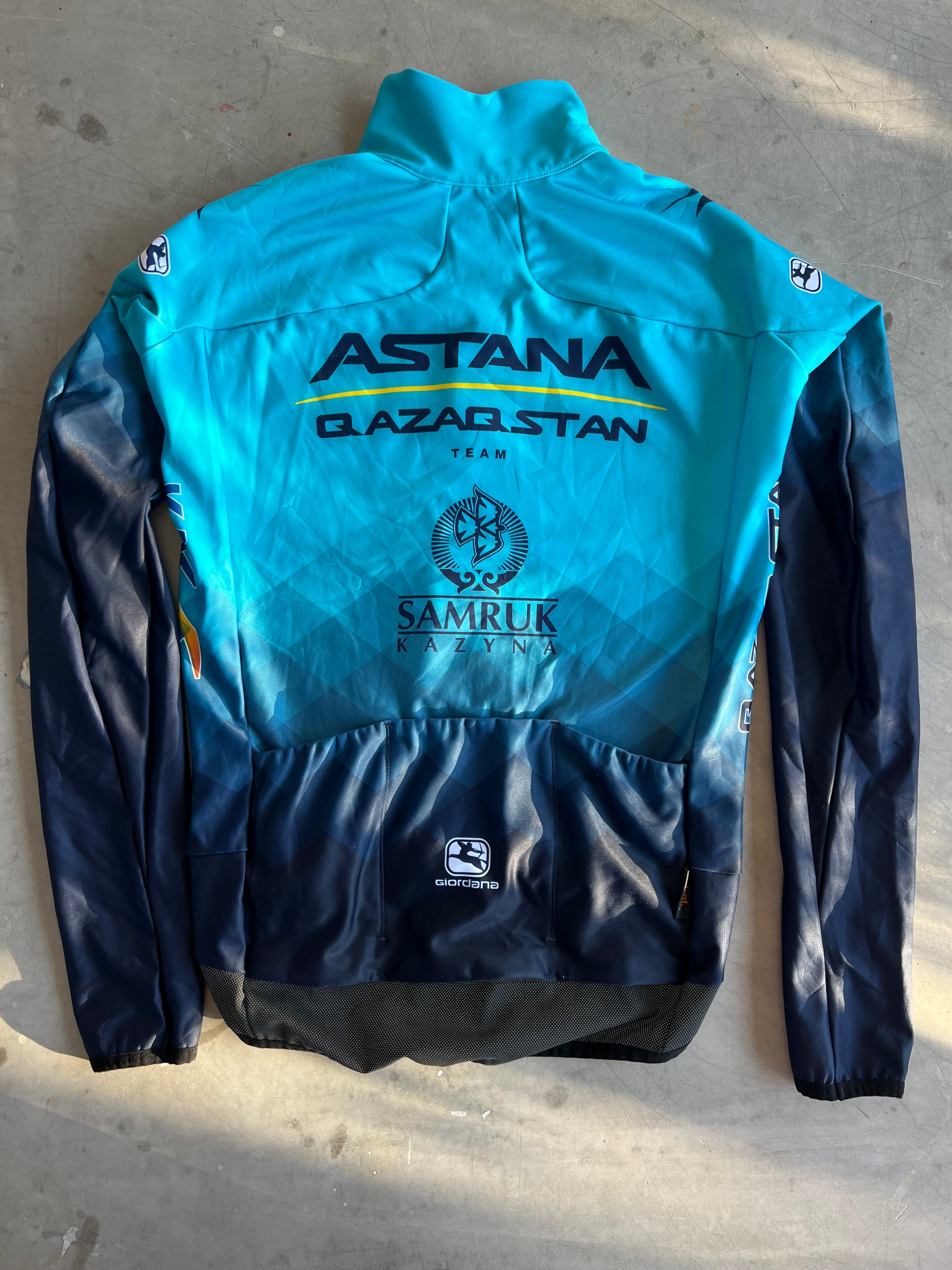 Astana | Giordana Thermal Winter Jacket | M | Rider-Issued Pro Team Kit