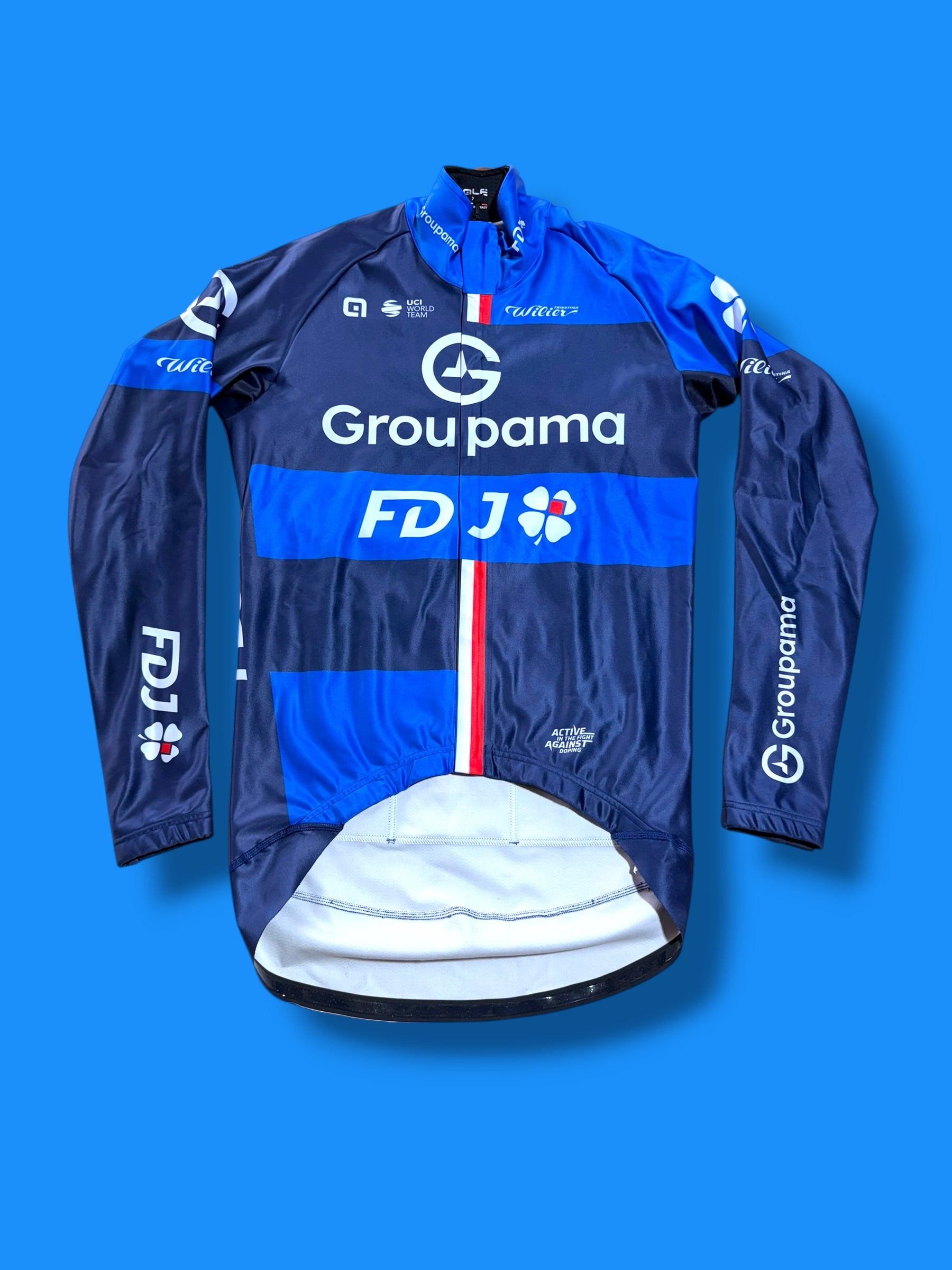 Long Sleeve Gabba Waterproof Jersey / Groupama FDJ Francaise des Jeux |Ale