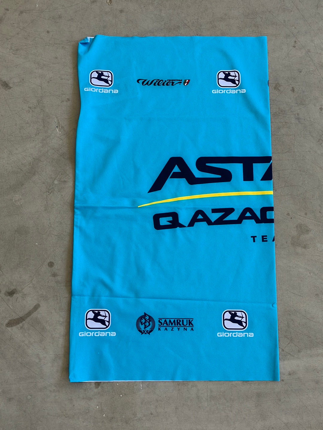 Thermal Lyte Buff / Neck warmer Winter | Giordana | Astana Qazaqstan | Pro-Issued Cycling Kit