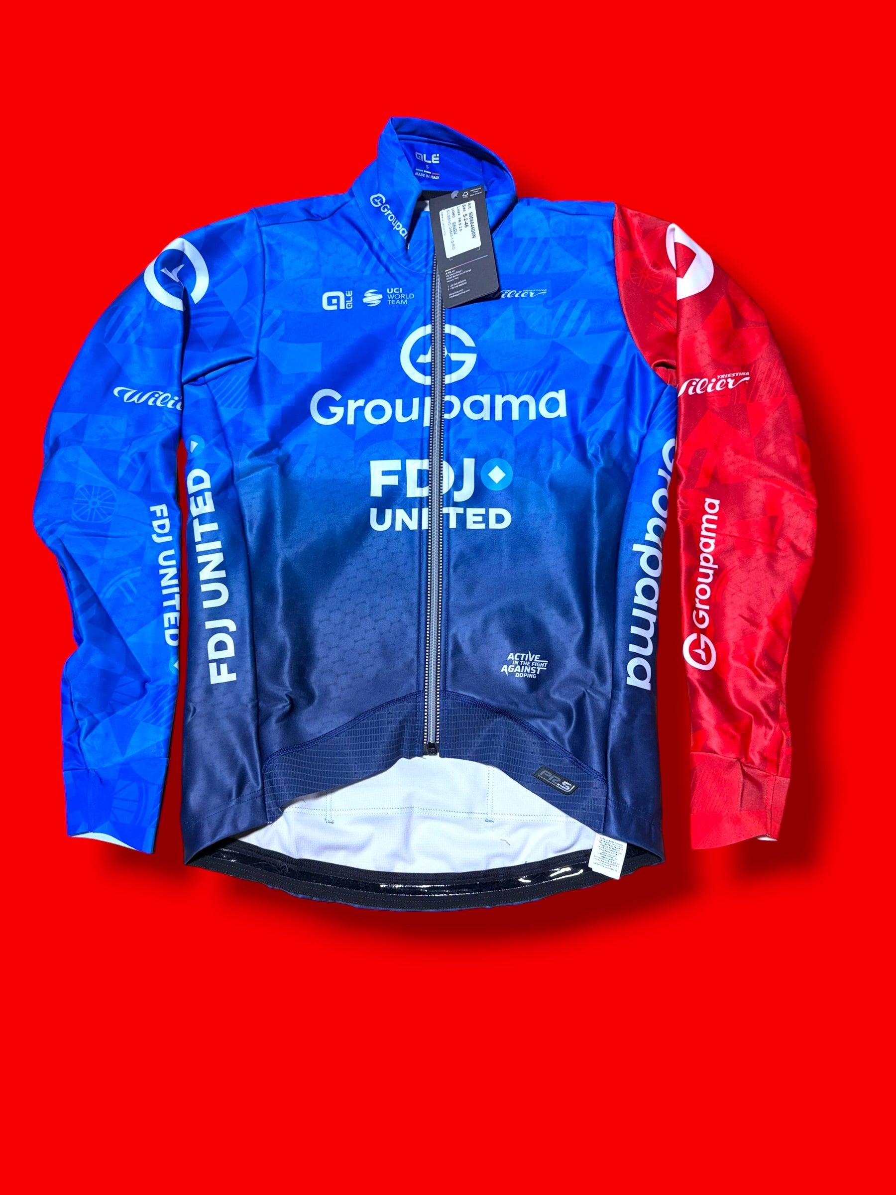 Deep Winter Thermal Gabba Jacket |FDJ Francaise Des Jeux|Ale Pro Cycling Kit