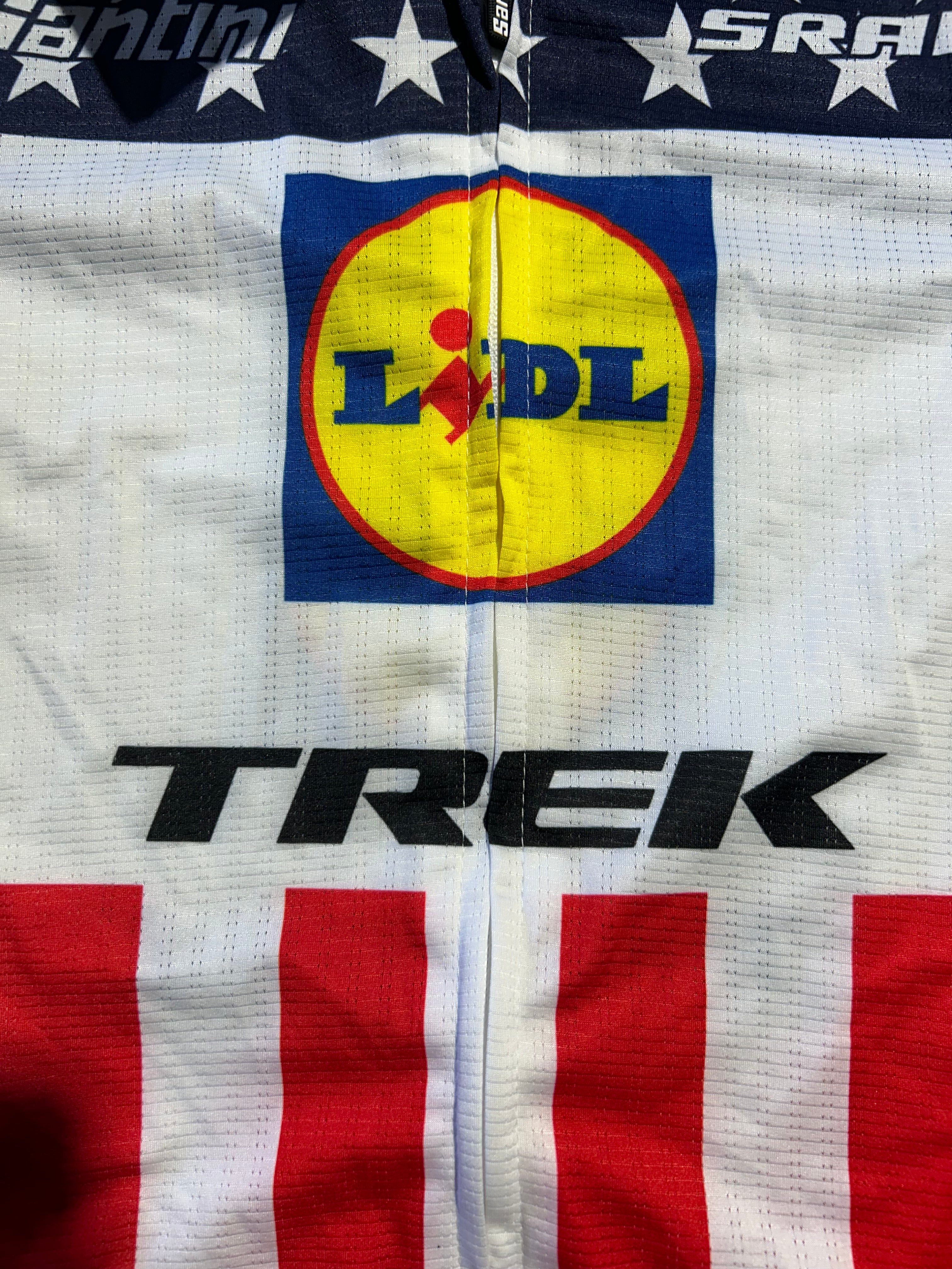 Aero Jersey Short Sleeve Lightweight Team Issued! | Santini | Lidl Trek | Pro Cycling Kit
