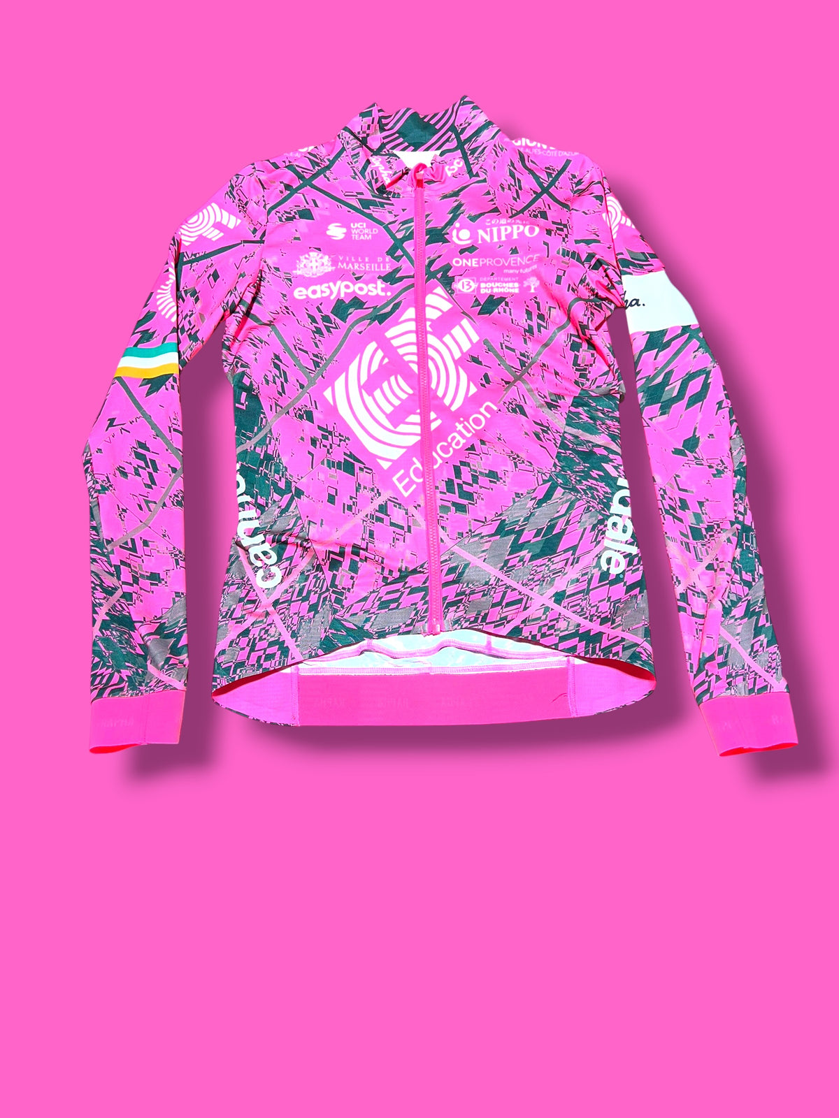 EF 2022 Midweight Long Sleeve Jersey Rapha Ben Healy Irish Champion | EF Education First | Rapha Men's Pro Kit