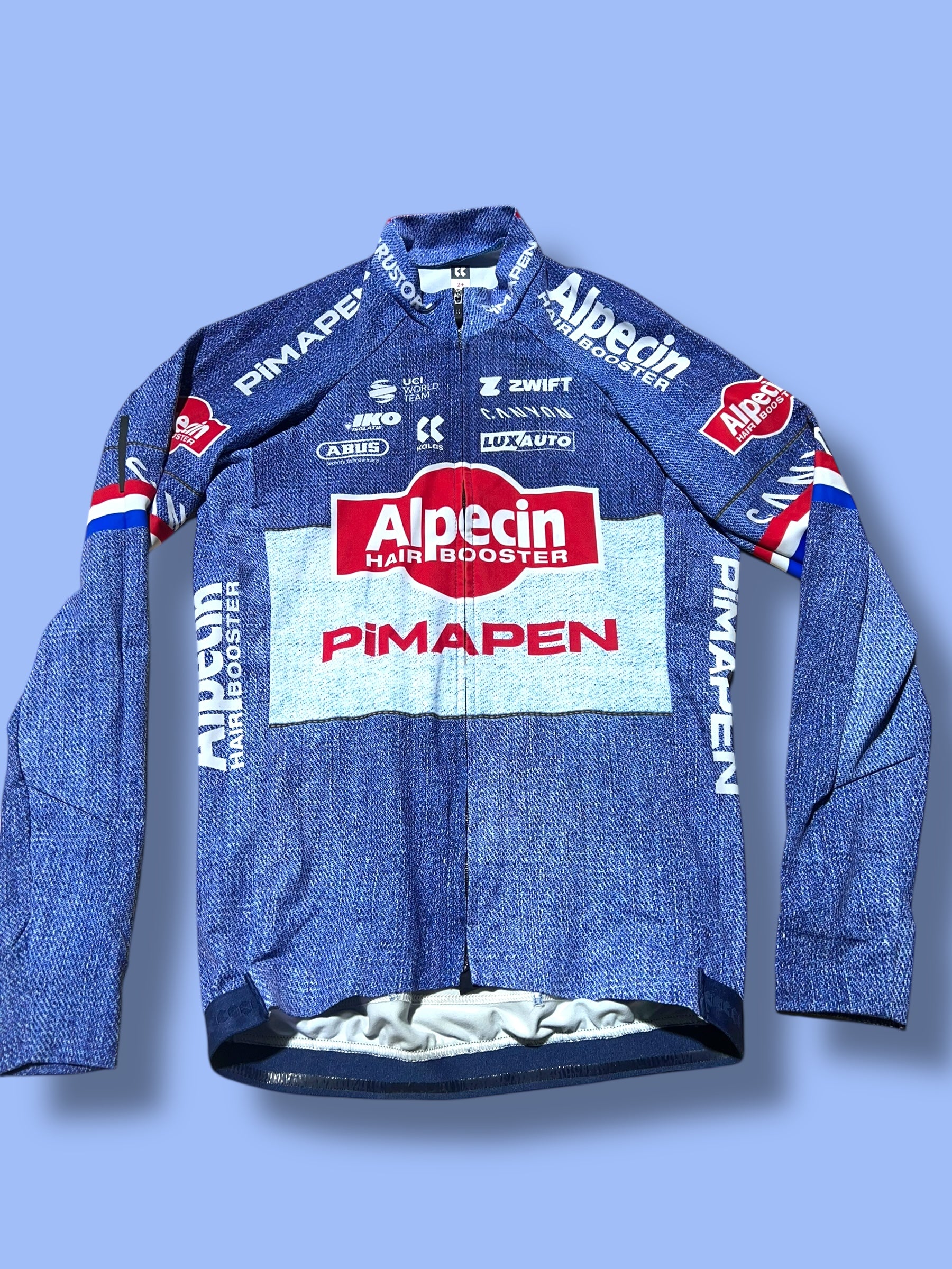 Winter Long Sleeve Jersey Thermal | Alpecin Deceuninck Kalas| Pro Cycling Kit