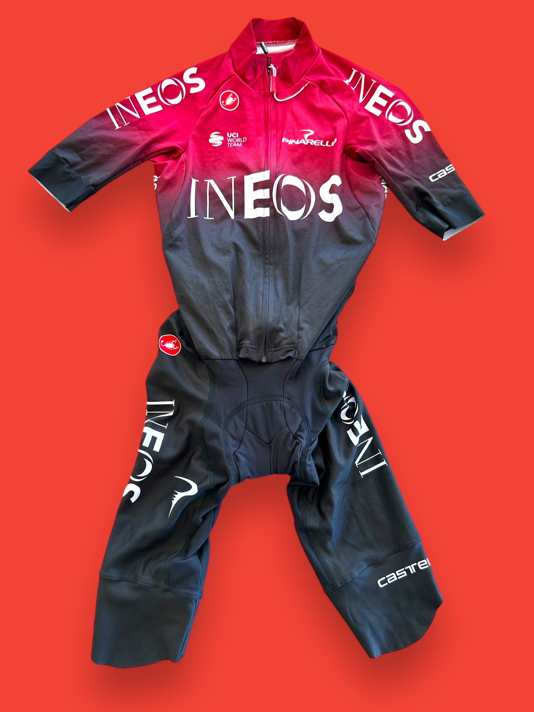 ウェア INEOS Road Race Aerosuit Thermal Race Suit aero suit | Castelli | Ineos Grenadier | Pro