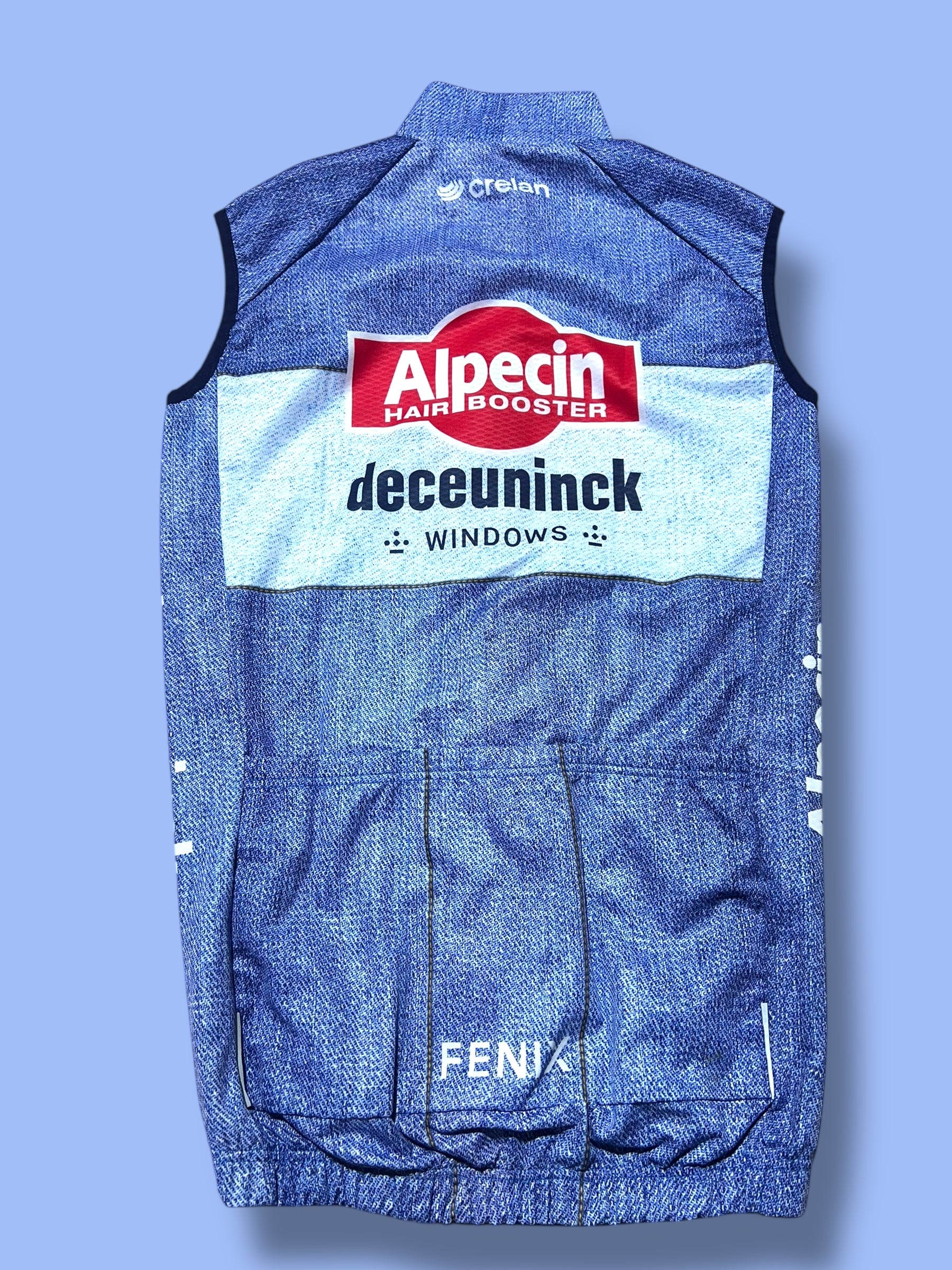 Rain Vest + Pockets| Alpecin Deceuninck Kalas| Pro Cycling Kit