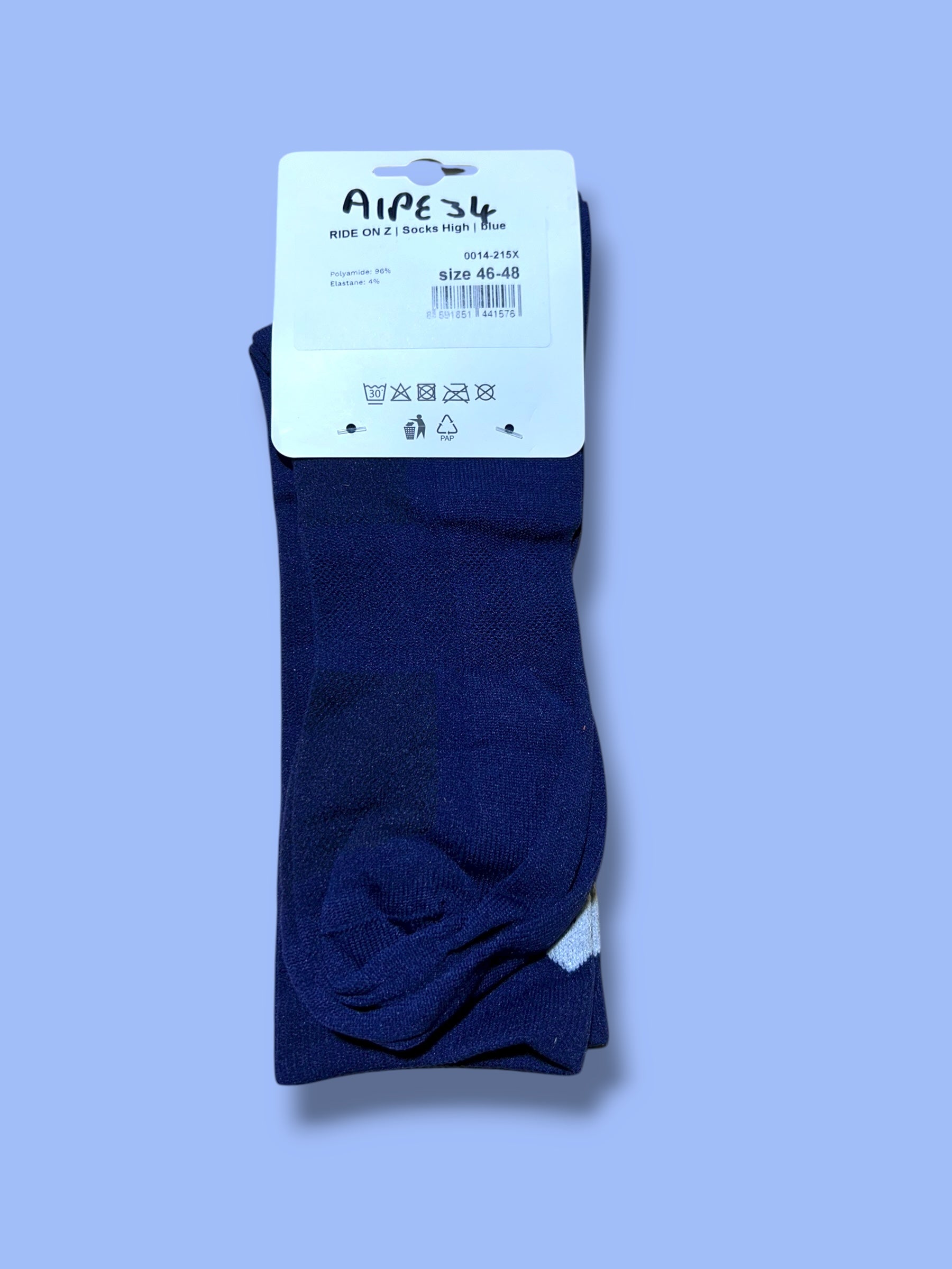 Socks Rider Race Issued | Alpecin Deceuninck Kalas| Pro Cycling Kit