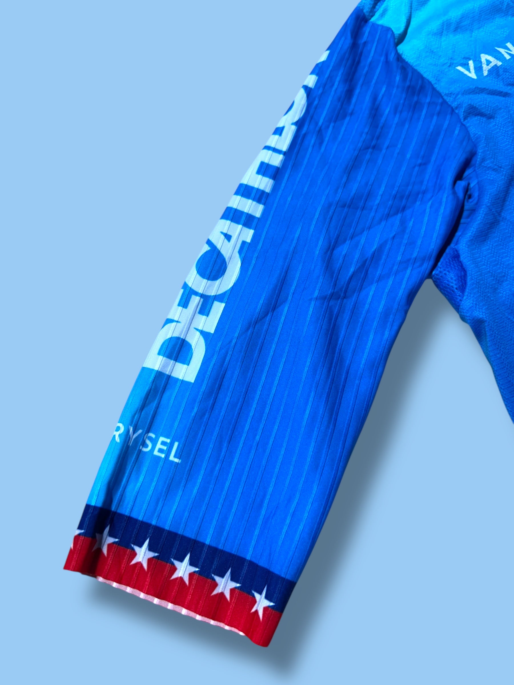 Aero Jersey WARBASSE USA Short Sleeve Racing Maillot | Decathlon AG2R La Mondiale | Rosti | Pro Cycling Kit