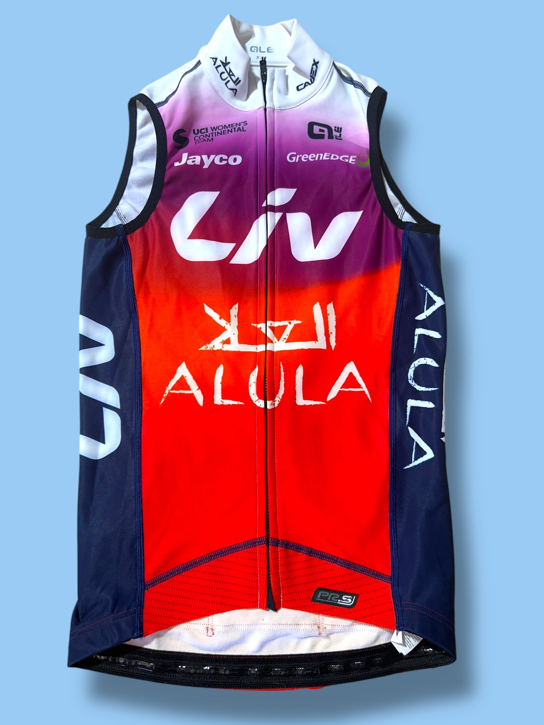 Thermal Vest Gilet Road Racing Womens| Ale | Jayco Alula| Pro Cycling Kit