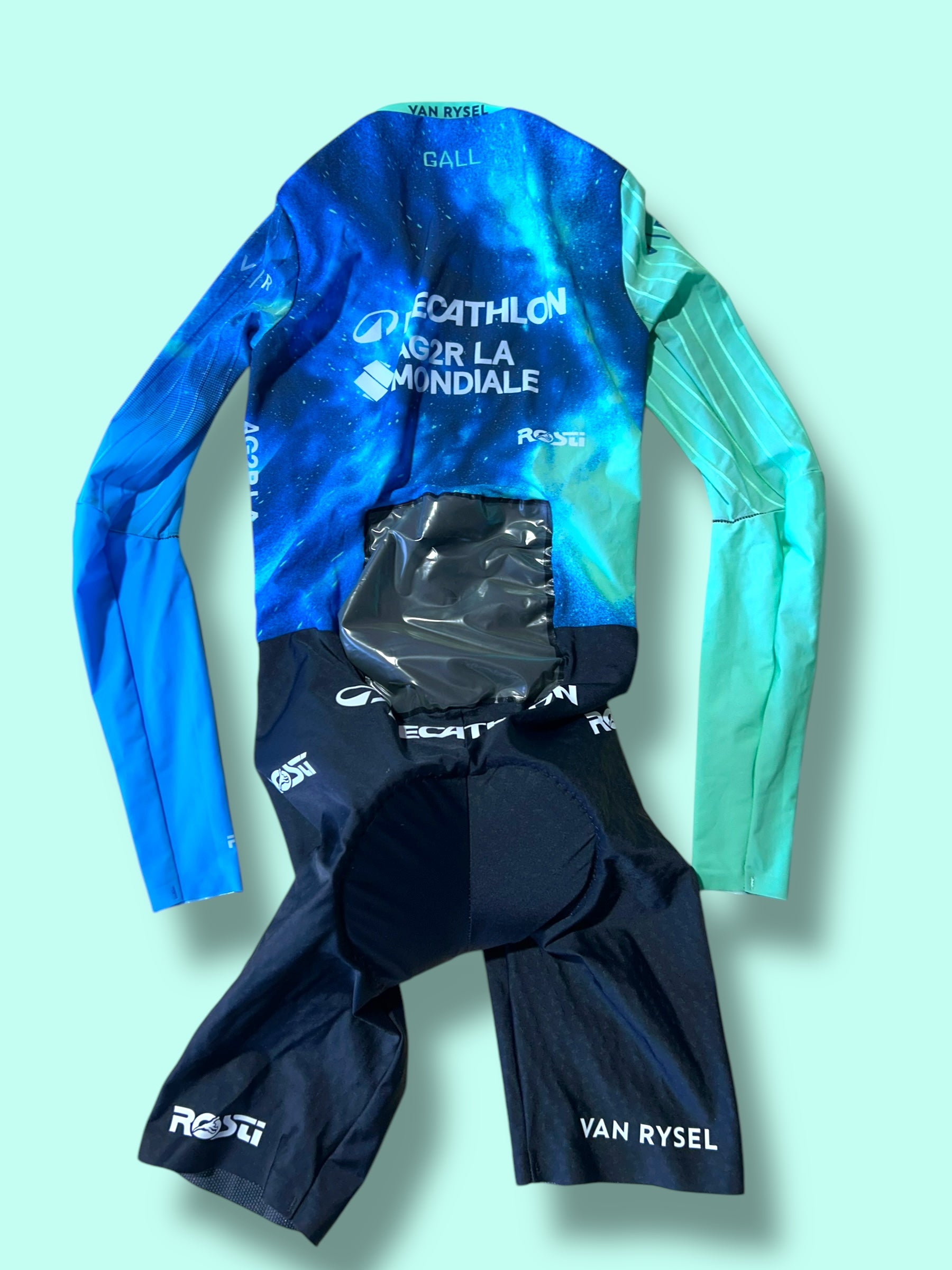 TT Suit Time Trial Aerosuit GALL CLM | Decathlon AG2R La Mondiale | NoPinz | Pro Cycling Kit