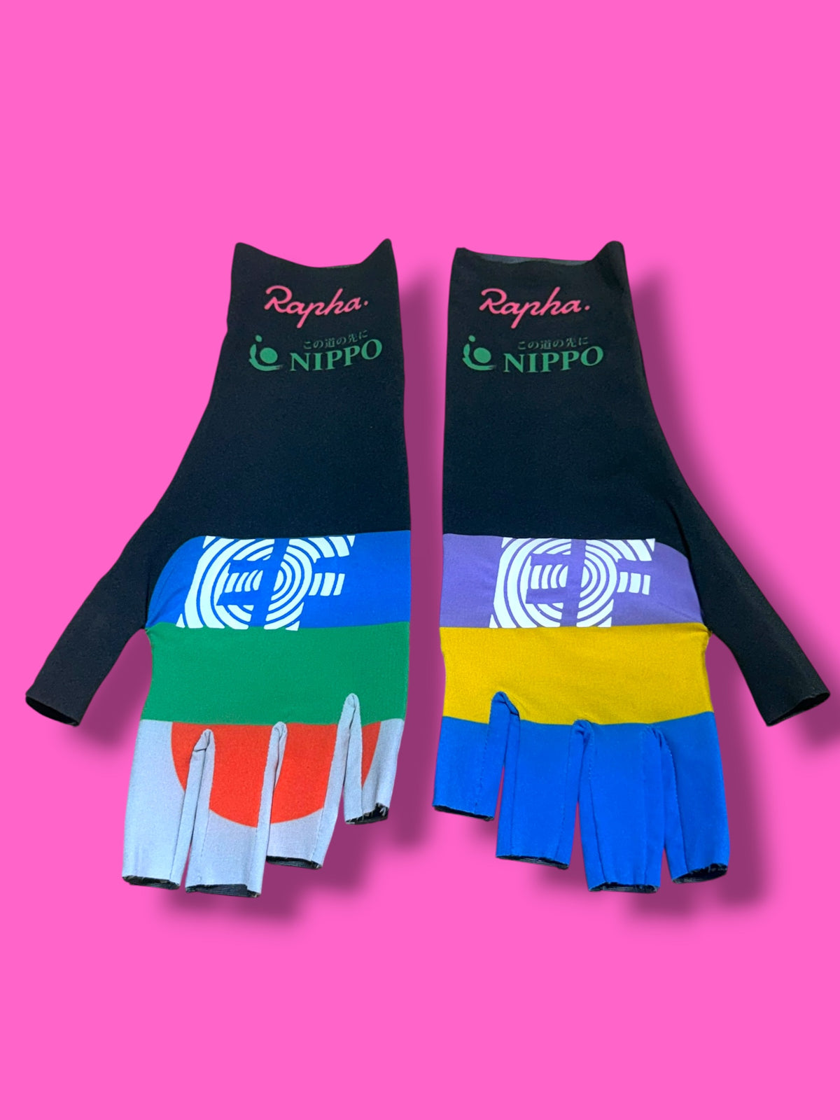 EF 2021 Aero / TT Gloves Kaleidoscope Giro d'Italia Switchout | EF Education First | Rapha Men's Pro Kit