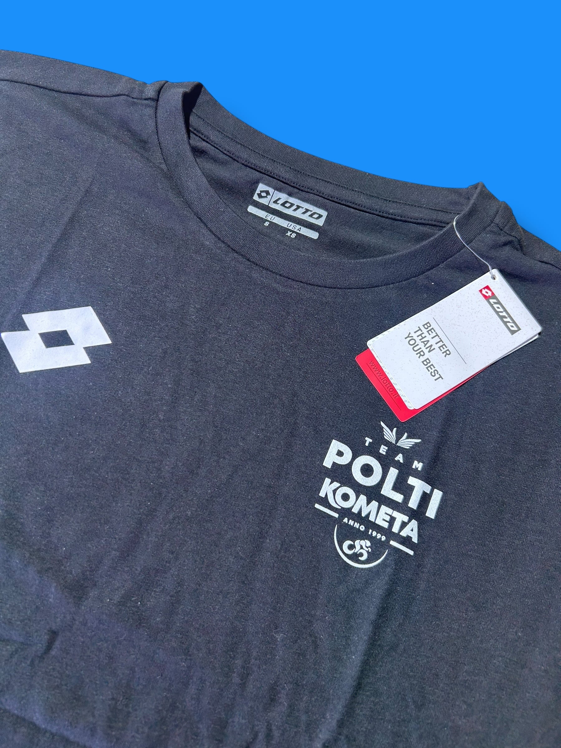 Team Issued T-Shirts Casual |Polti Kometa G-Sport| Pro Cycling Kit