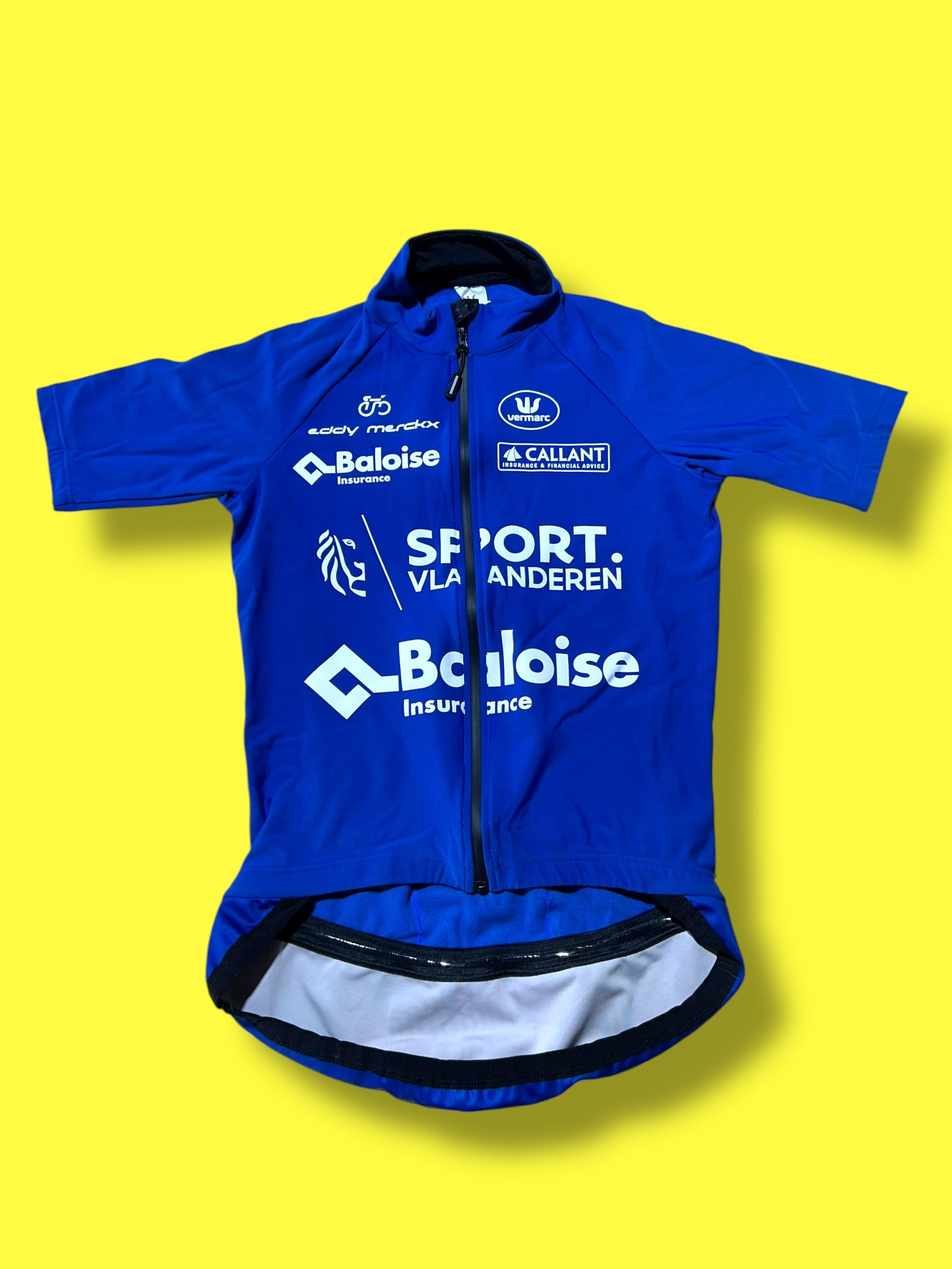 Winter Gabba Short Sleeve Jacket Windproof Thermal | Vermarc | Flanders Baloise| Pro Cycling Kit