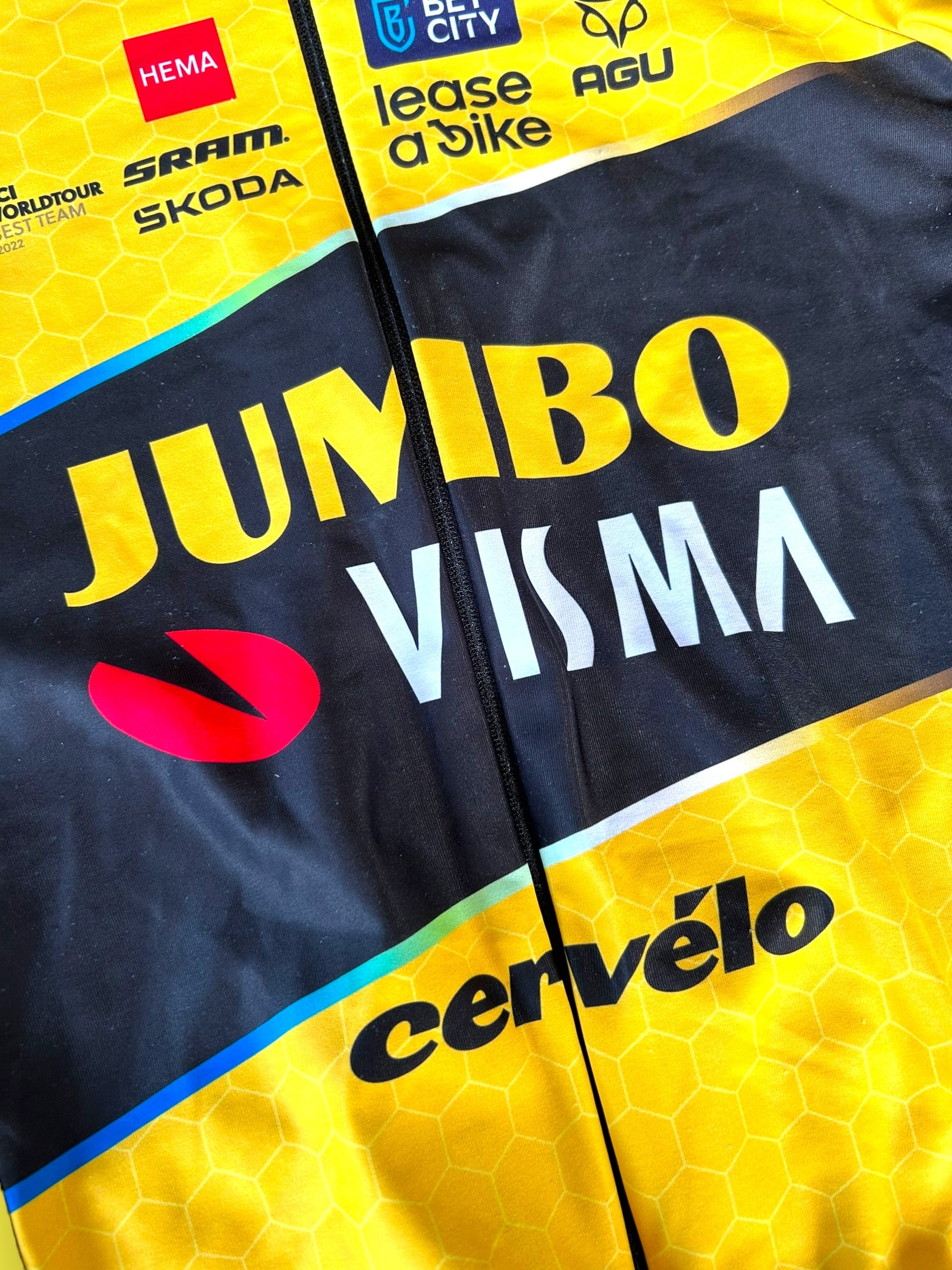 Thermal Winter Long Sleeve Jersey | Agu | Jumbo Visma | Pro Cycling Kit