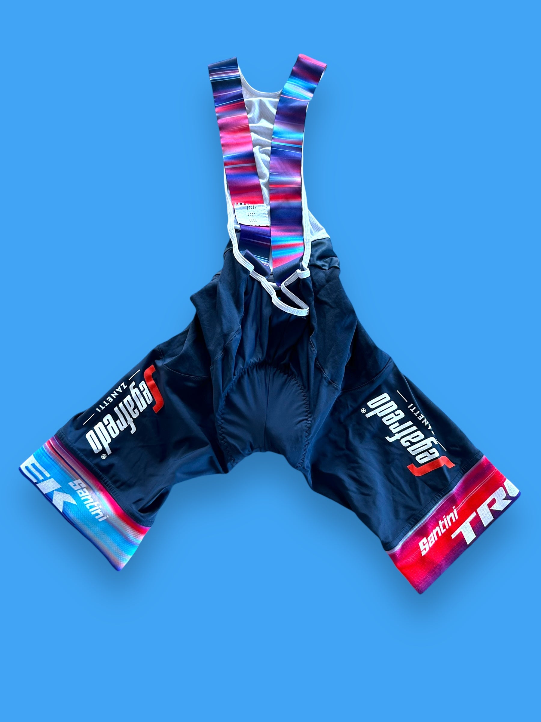 Bib Shorts - Tour De France Special Edition | Santini | Trek Segafredo | Pro Team Cycling Kit