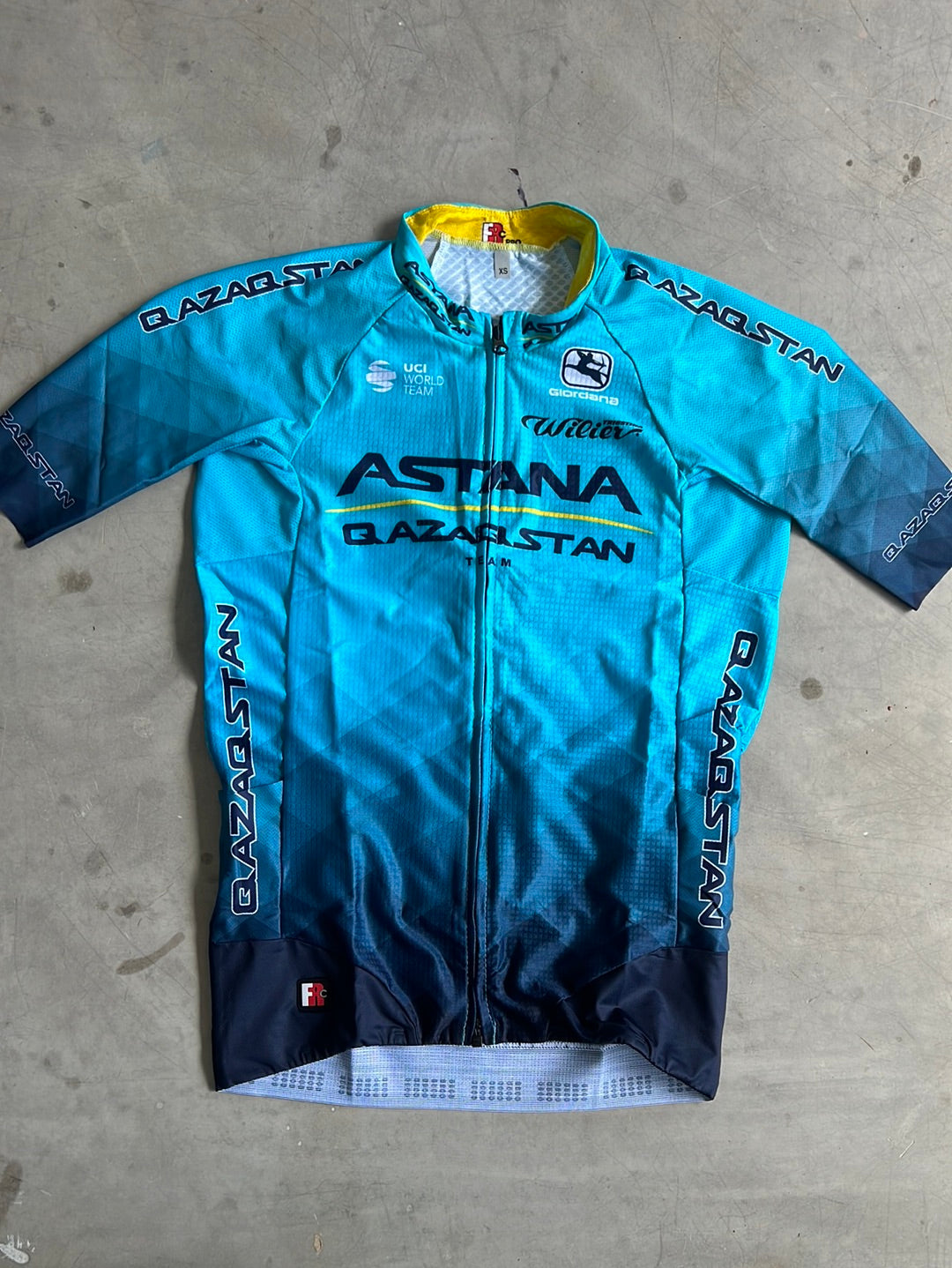 FR-C Short Sleeve Jersey | Giordana | Astana | Pro Team Cycling Kit