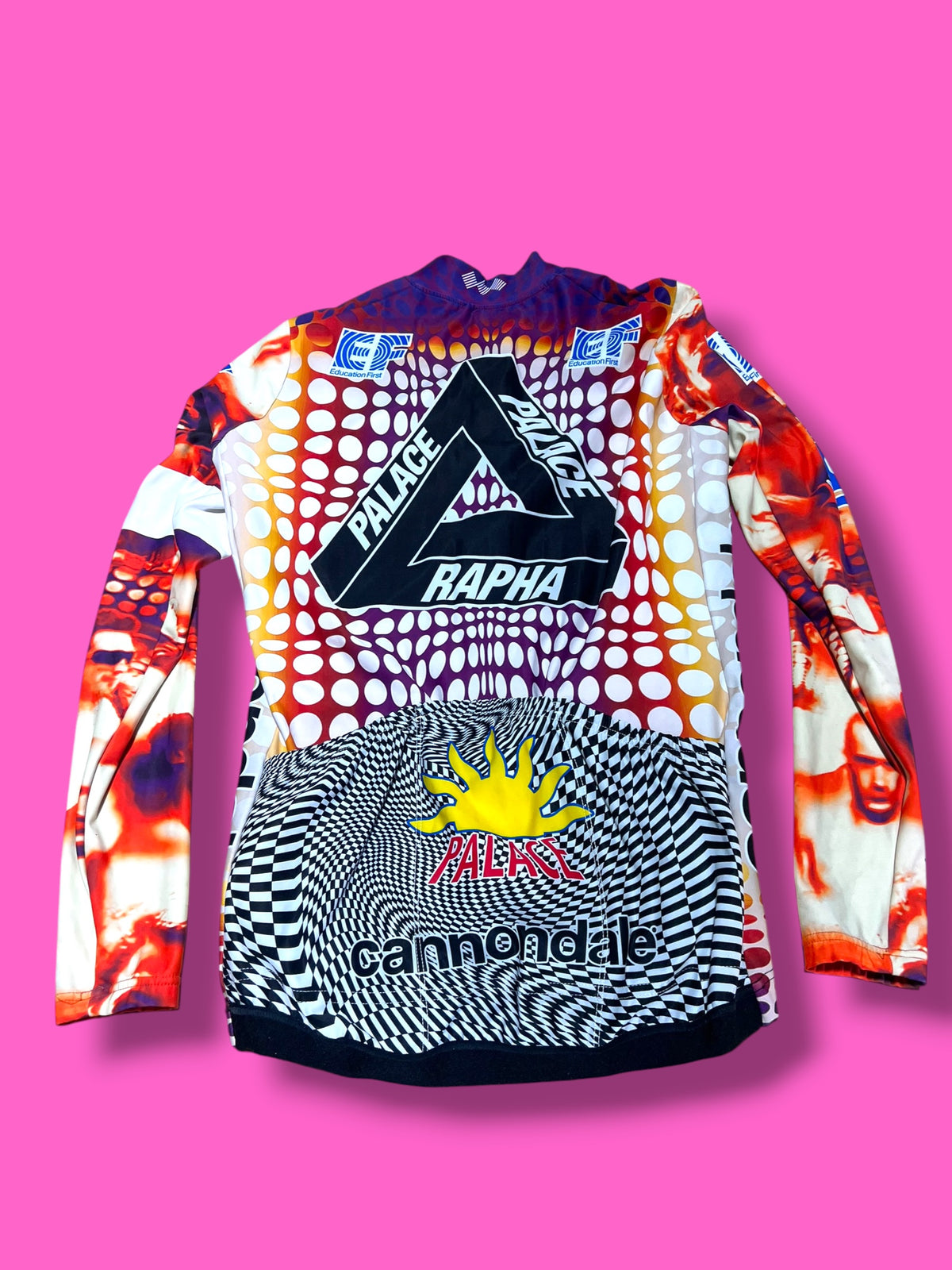 EF 2020 Midweight Long Sleeve Jersey Rapha-Palace Giro Pro Team | EF Education First | Rapha Men's Pro Kit