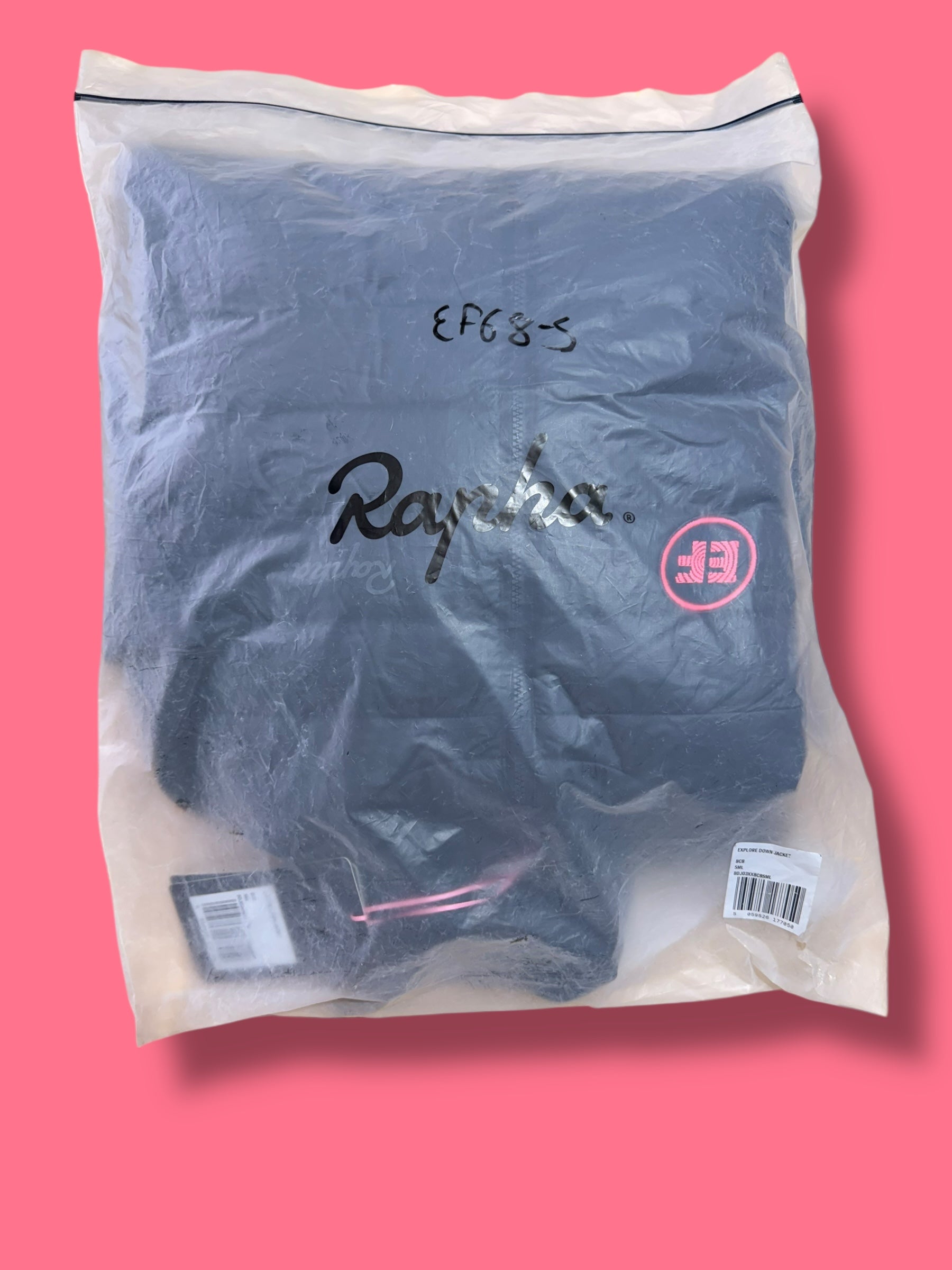 Team Issued Down Winter Explore Jacket|Rapha |EF Education First|Cycling