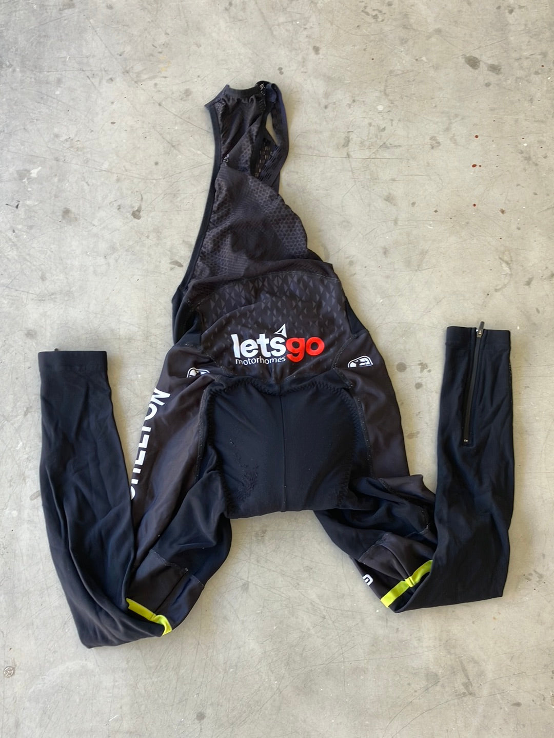 Winter Bib Tights Padded Rider-Issued | Giordana | Mitchelton Scott | Pro Cycling Kit