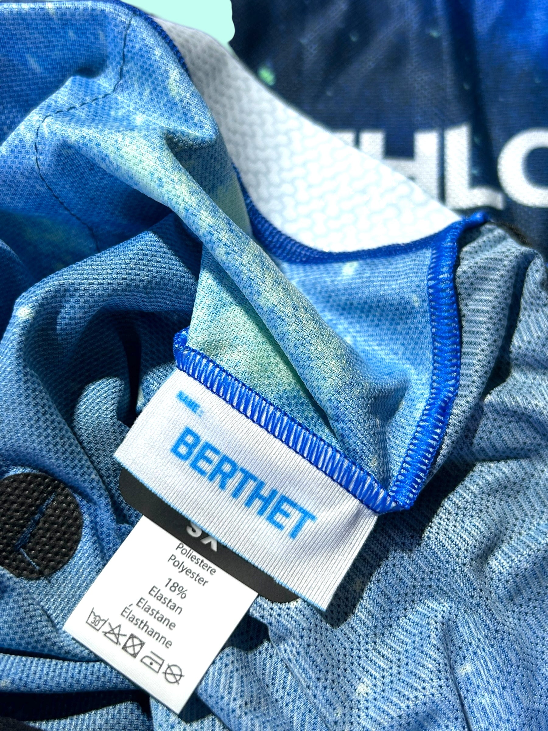 Aero Jersey BERTHET Short Sleeve Racing Maillot | Decathlon AG2R La Mondiale | Rosti | Pro Cycling Kit