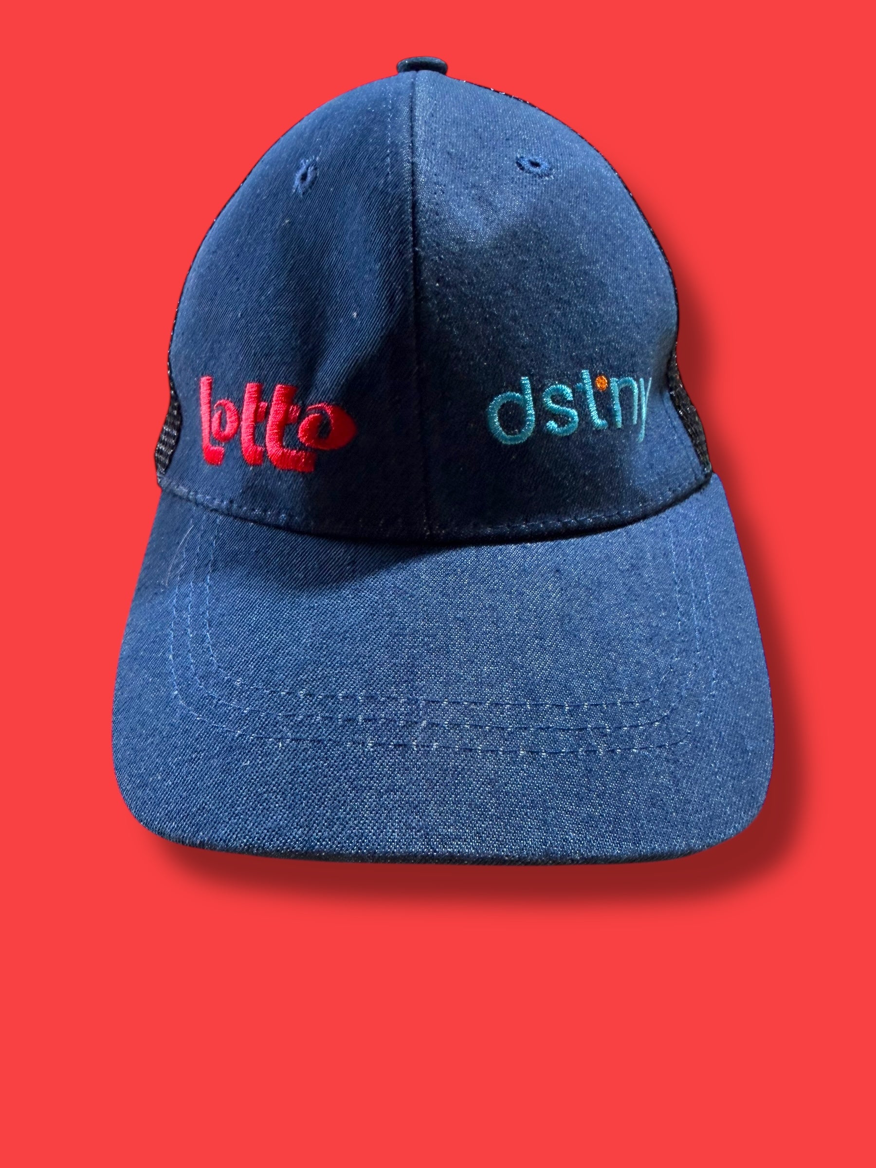 Podium Cap Snapback Hat Team Rider Issued |Lotto DSTNY Vermarc| Pro Cycling Kit