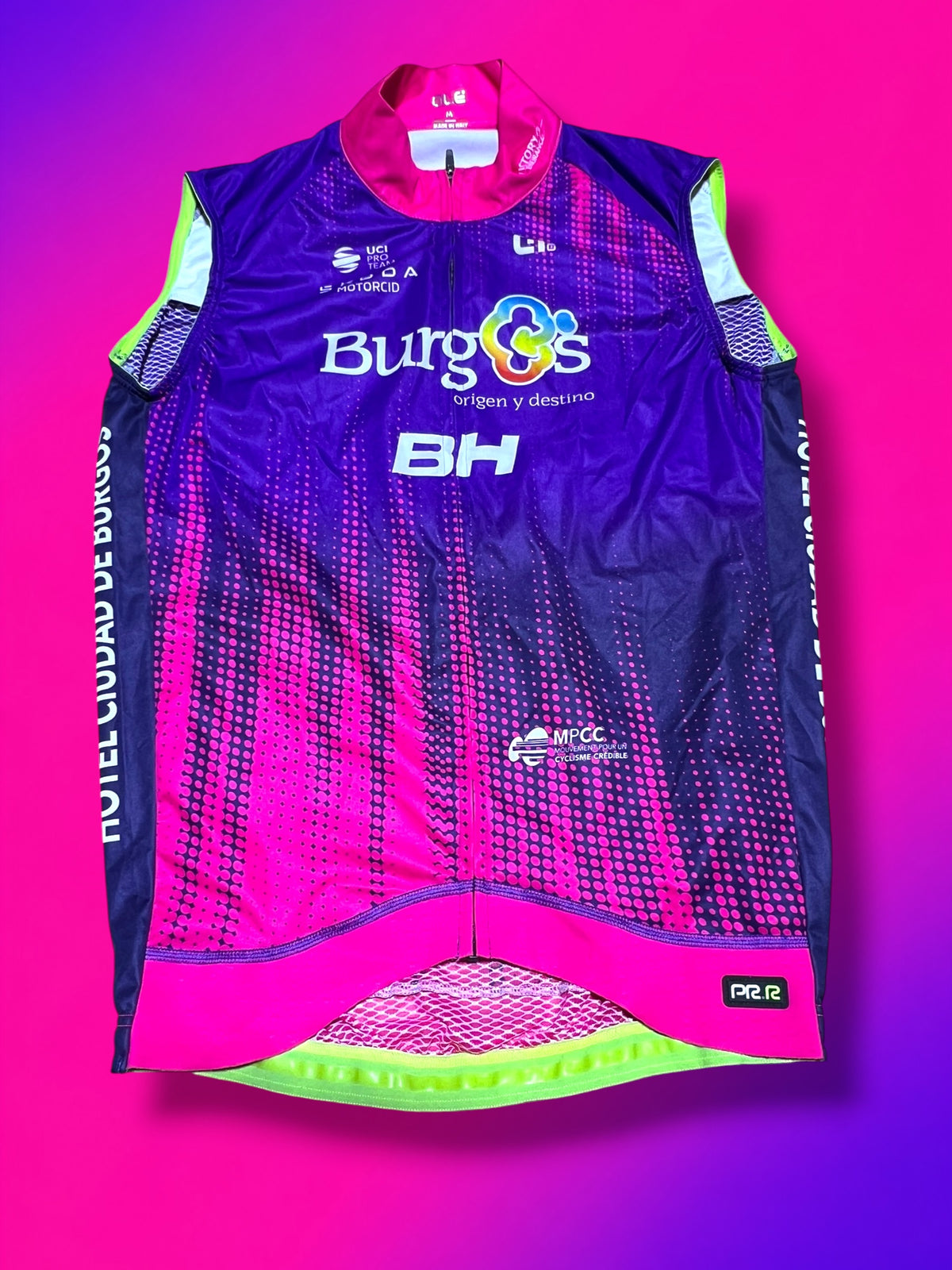 PRR Packable Wind Vest | Burgos BH | Alé Pro Cycling Kit