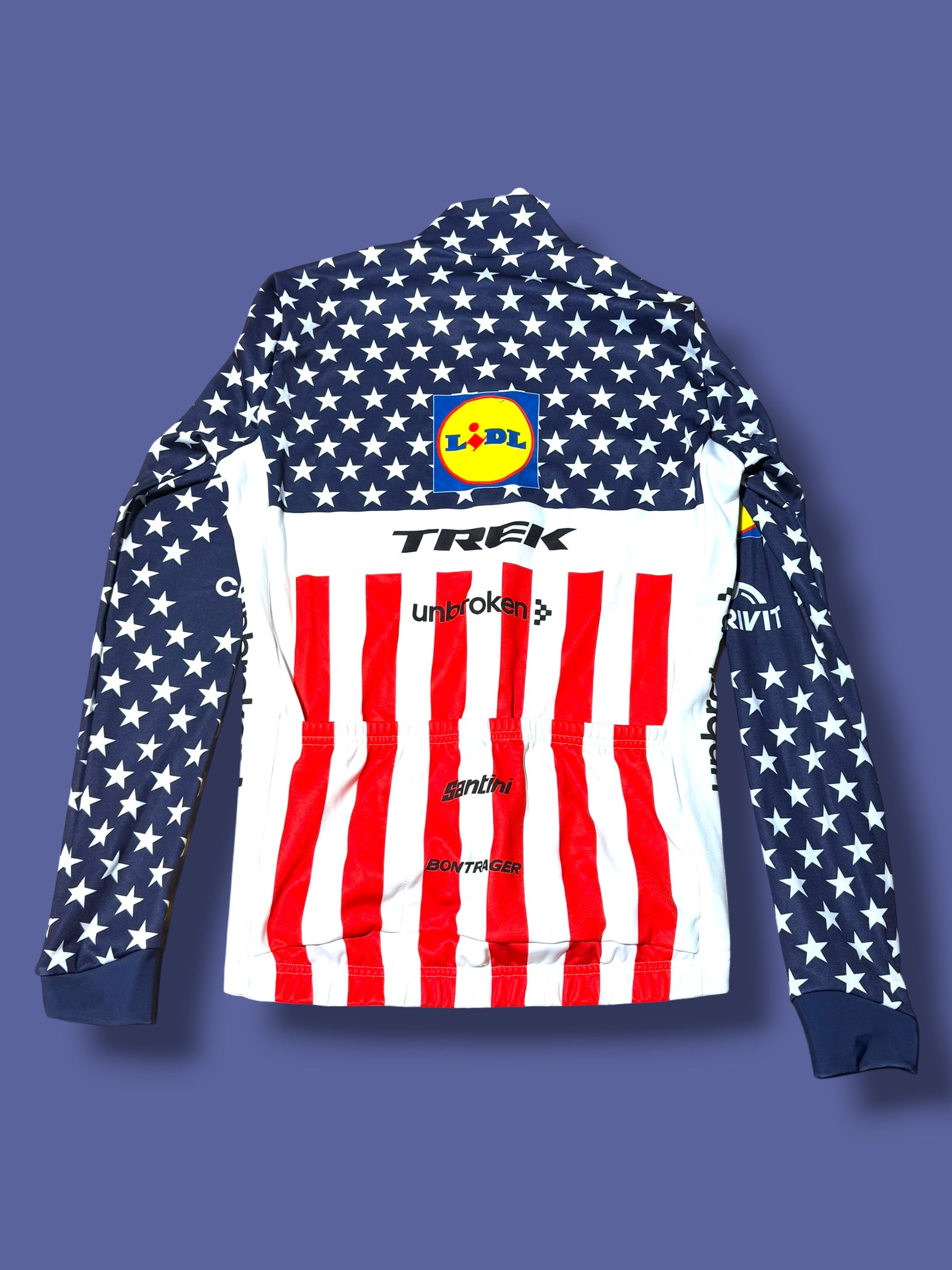 Thermal Winter Jersey|Lidl Trek |Santini Pro Cycling Kit