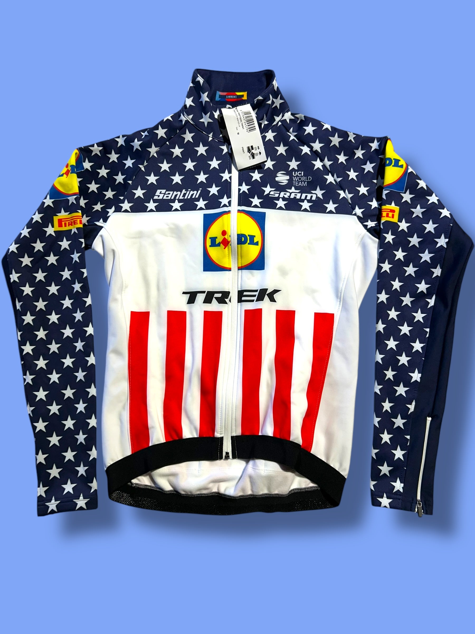 Thermal Long Sleeve Jersey Winter Gabba Jacket Jersey | Santini | Lidl Trek | Pro Cycling Kit