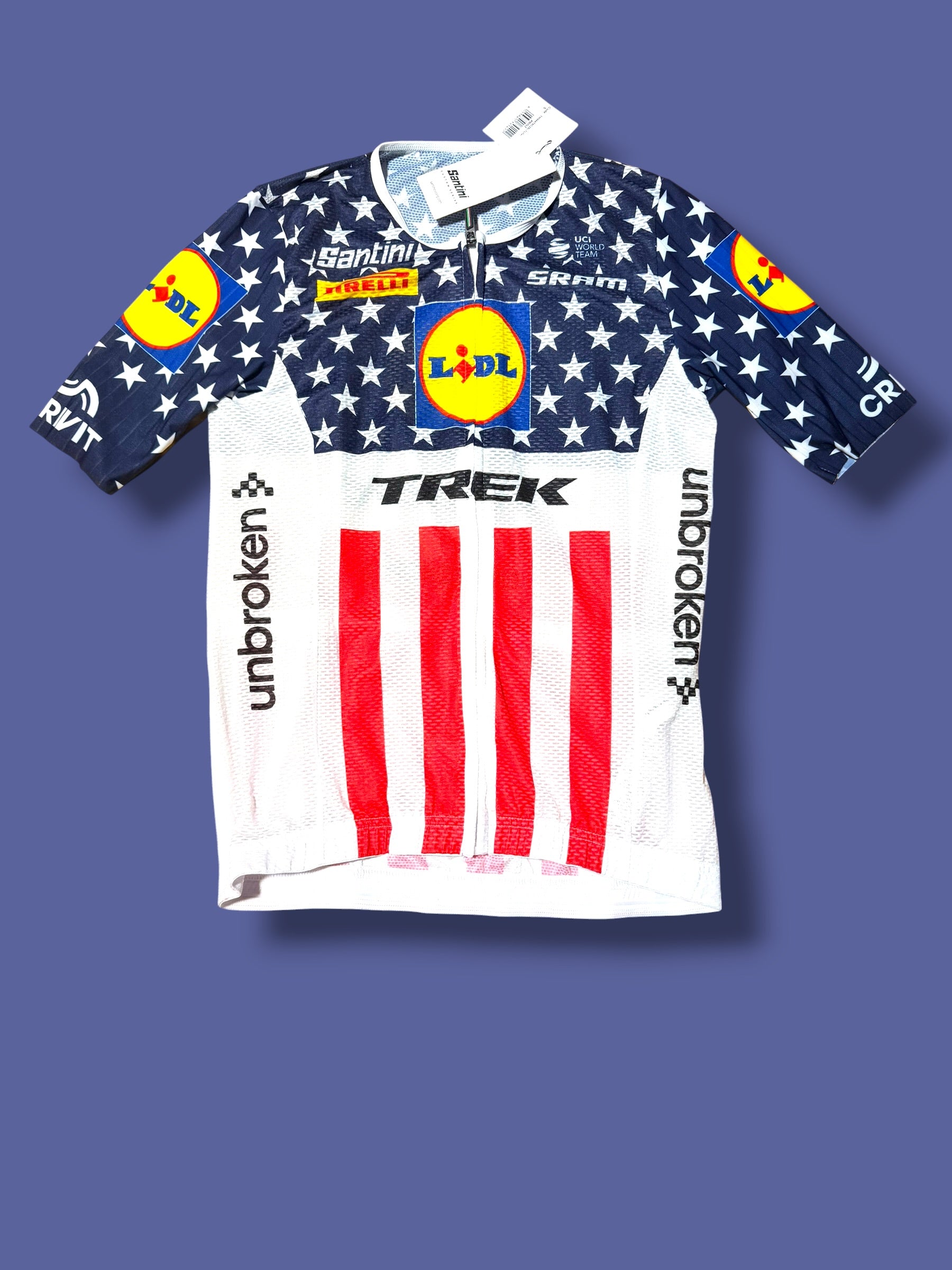 Summer Lightweight Climbers Aero Jersey|Lidl Trek |Santini Pro Cycling Kit
