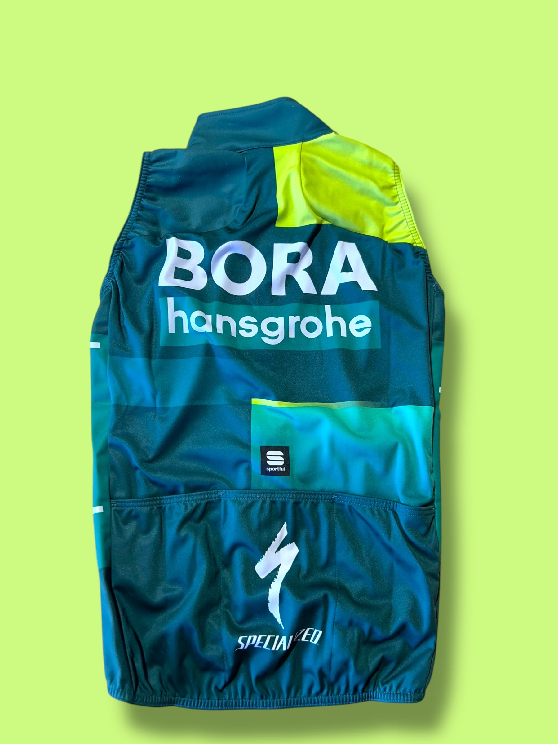 Vest Gilet Team Issued Thermal Gore-Tex Winter | Sportful | Bora Hansgrohe| Pro Cycling Kit