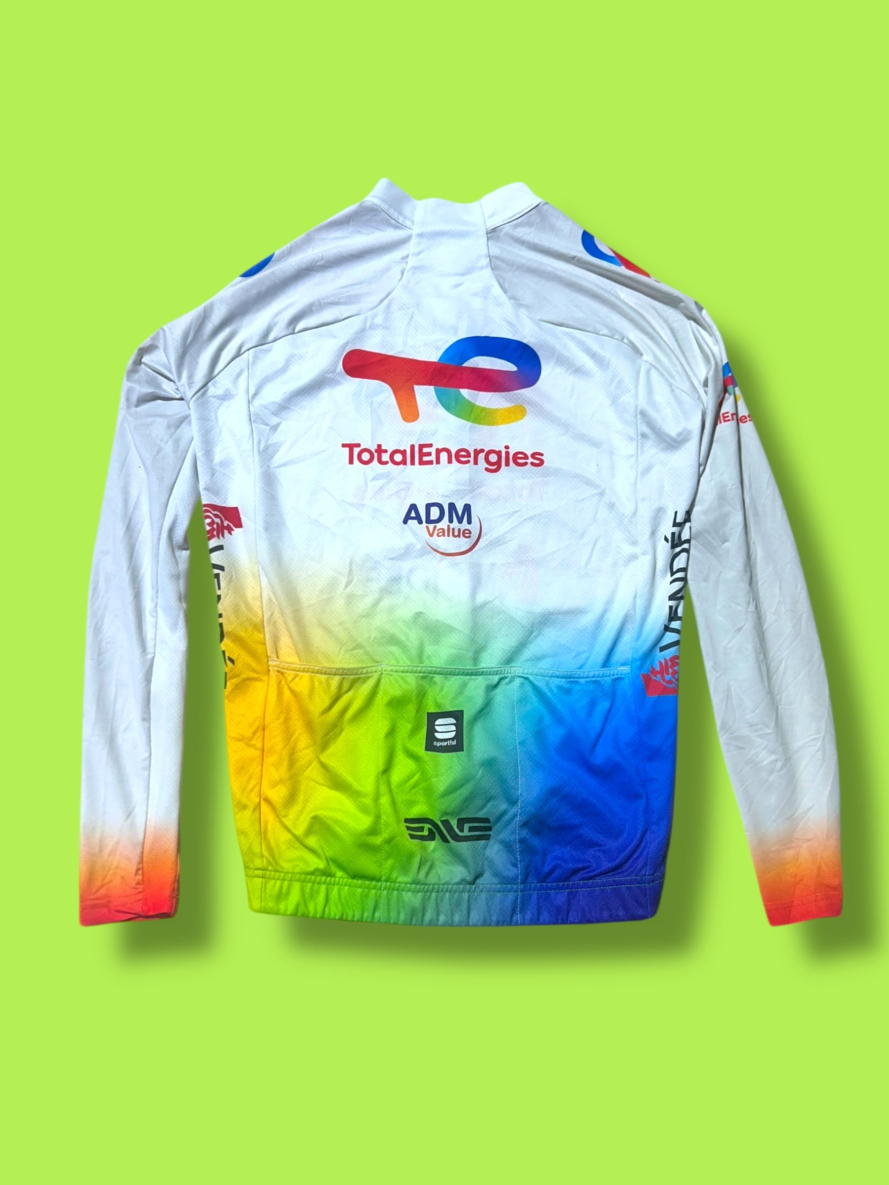 Thermal Jersey Long Sleeve TE Road Racing Rain Winter | Sportful | Total Direct Energies| Pro Cycling Kit