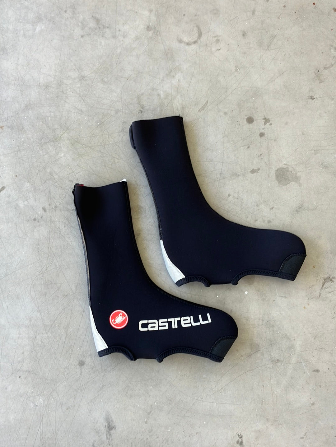 Neoprene rain overshoes Booties Waterproof Winter |Castelli| Blue | Quick-Step Alpha Vinyl / Soudal | Pro Cycling Kit
