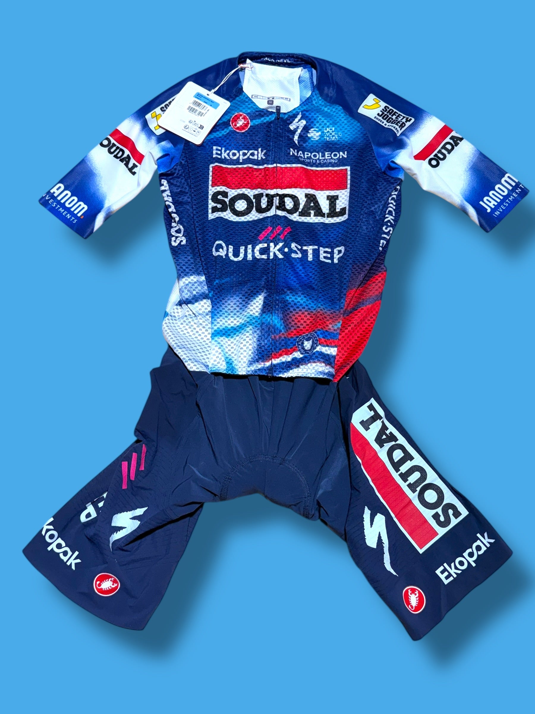 Superleggera 2 Race Suit Aerosuit |Castelli|Soudal Quick-Step