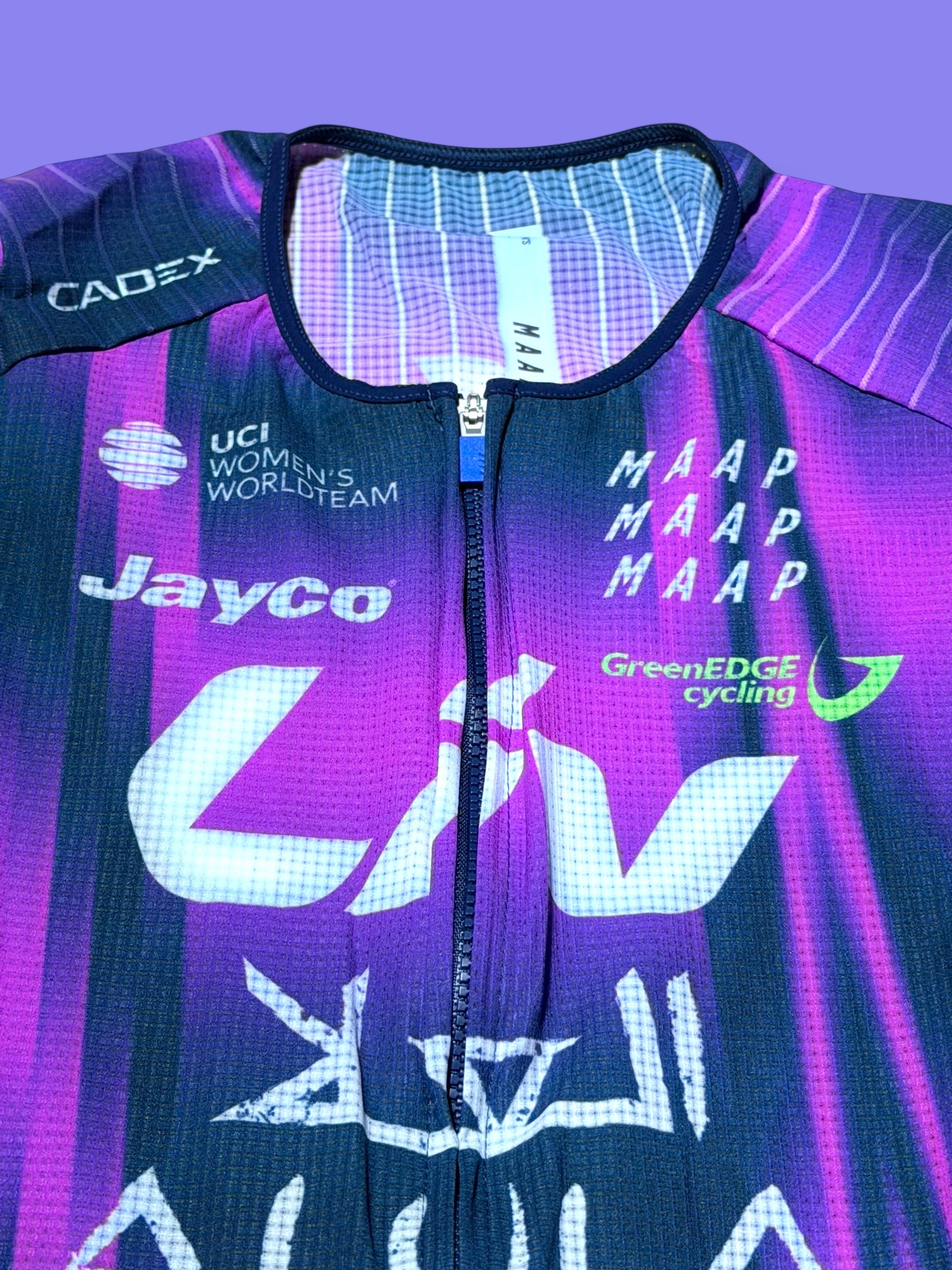 Womens Lightweight Summer Race Suit Aerosuit Roadsuit|MAAP |Liv Jayco Alula