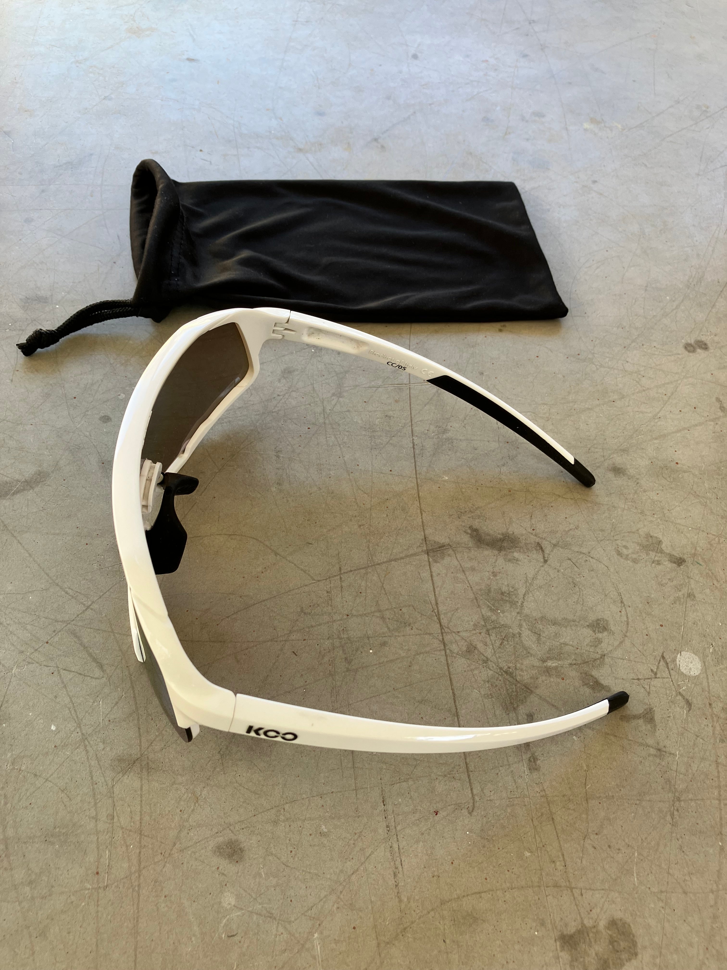 Eolo | KCO Demos Sunglasses | White | Rider-Issued Pro Team Kit