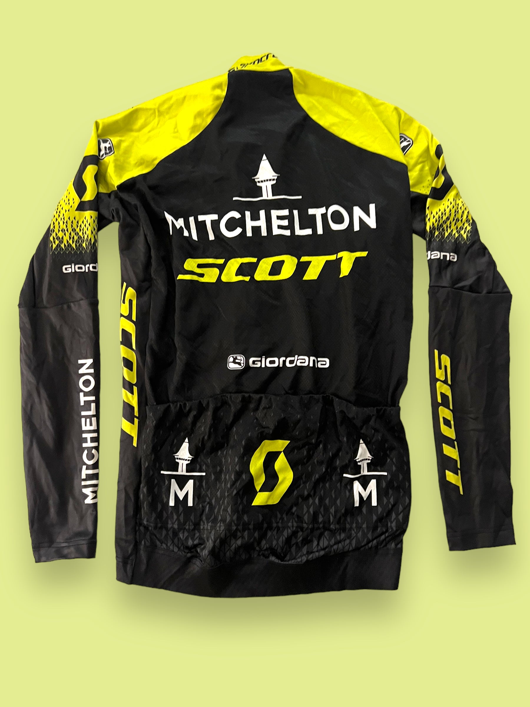 Long Sleeve Jersey Mid-Weight | Giordana | Mitchelton Scott Pro Team | Pro Cycling Kit