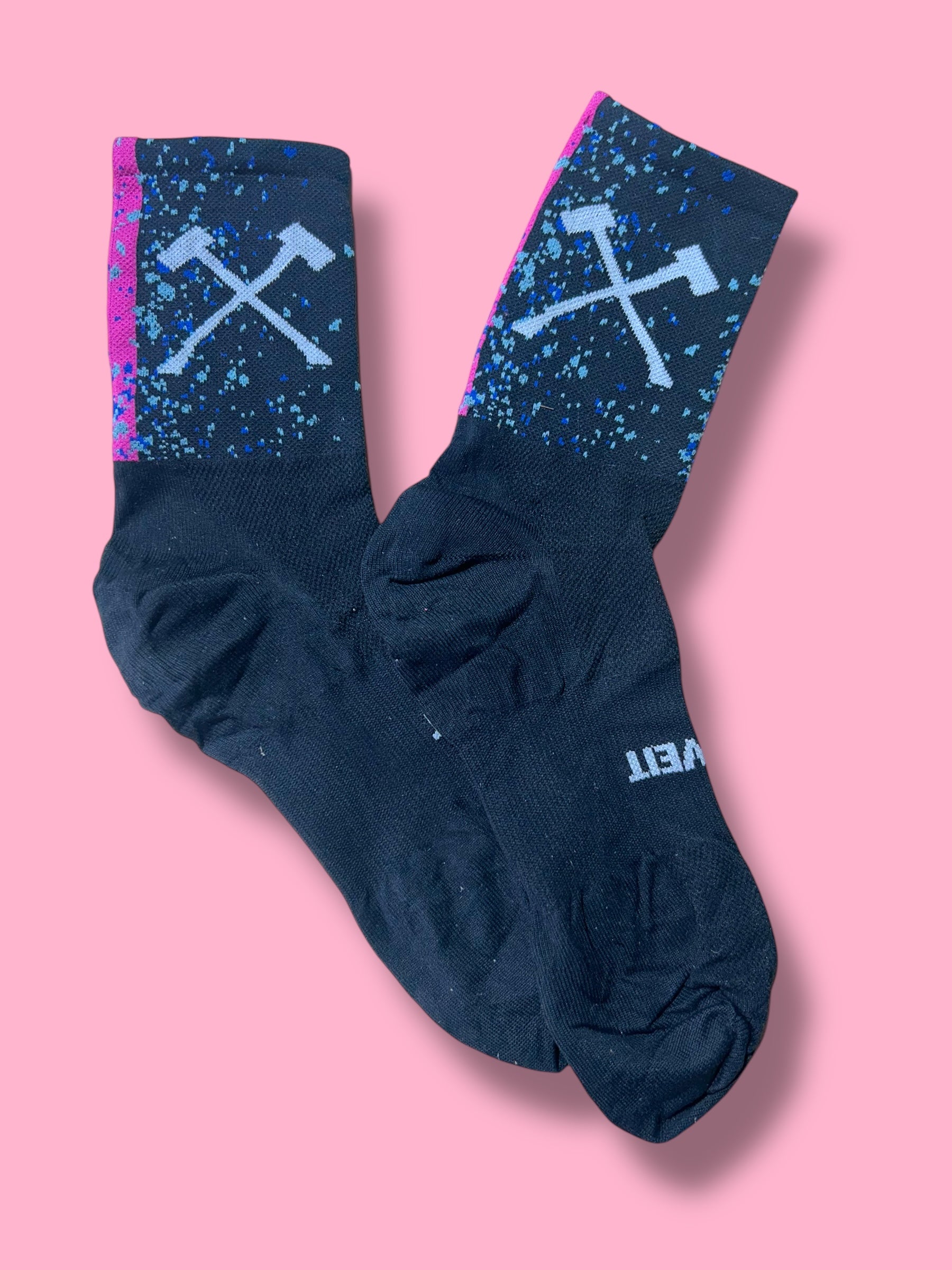 Race Socks Race Rider Issued |Hagens Bermans Ale| Pro Cycling Kit