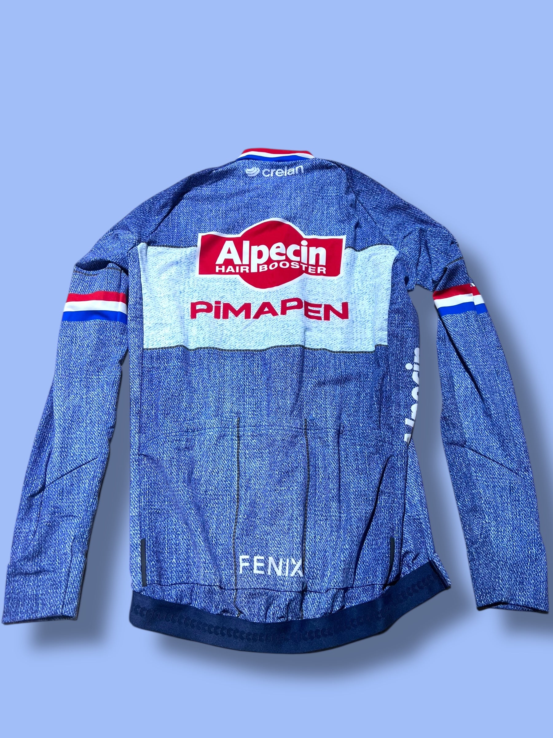 Winter Long Sleeve Jersey Thermal | Alpecin Deceuninck Kalas| Pro Cycling Kit
