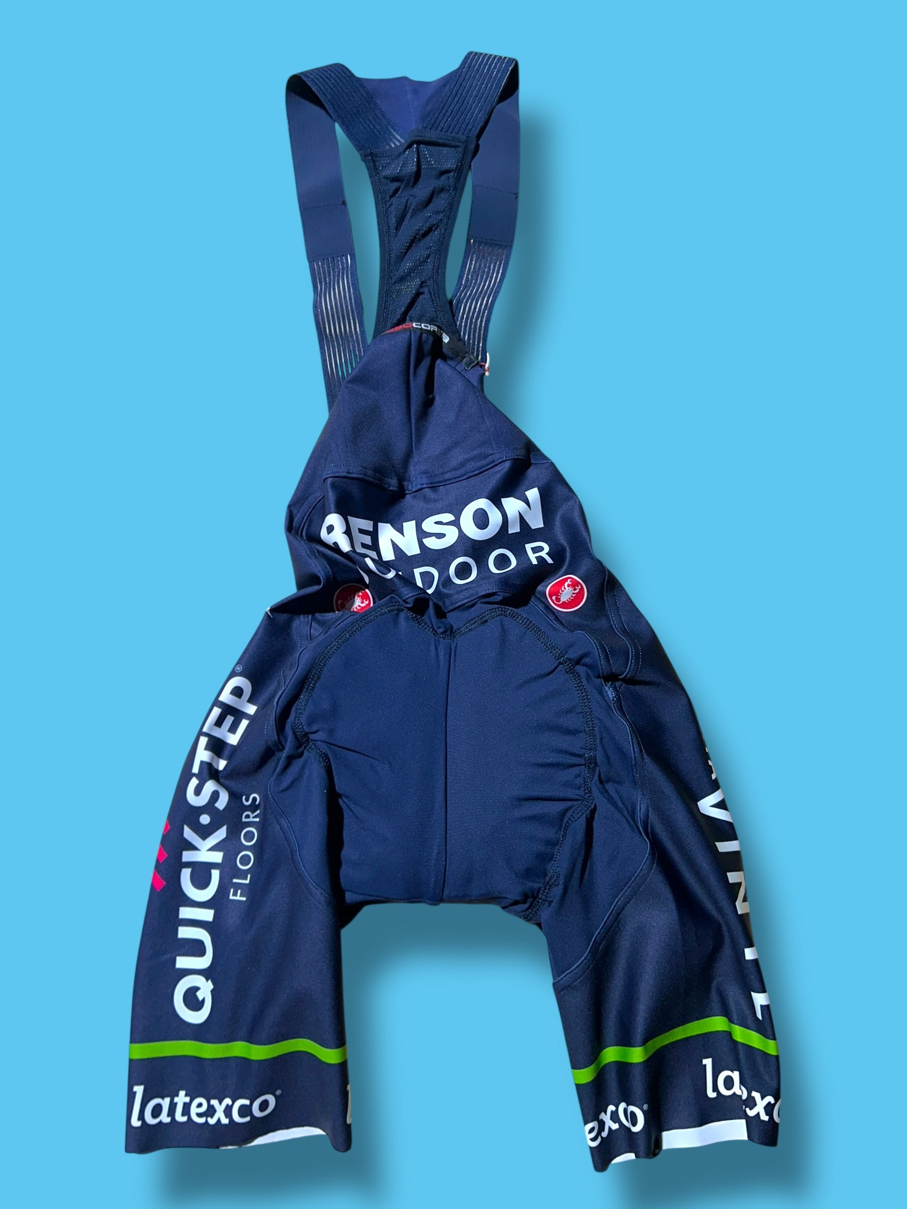 Aero RC Bib Shorts Bibs Tour de France Green Jersey | Castelli | Soudal Quick-Step| Pro Cycling Kit