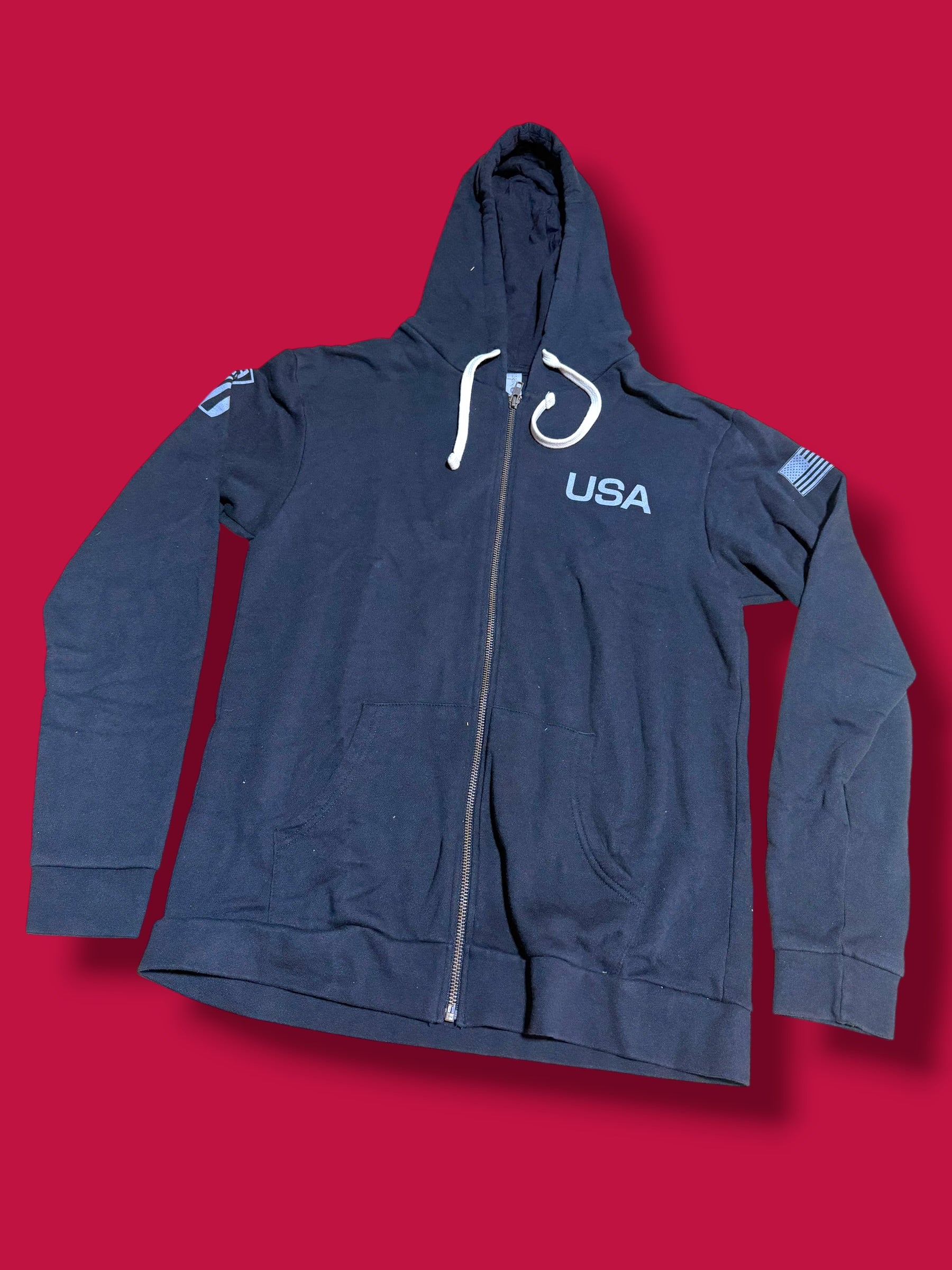 Casual Hooded Top|USA Cycling|Cuore Pro Cycling Kit