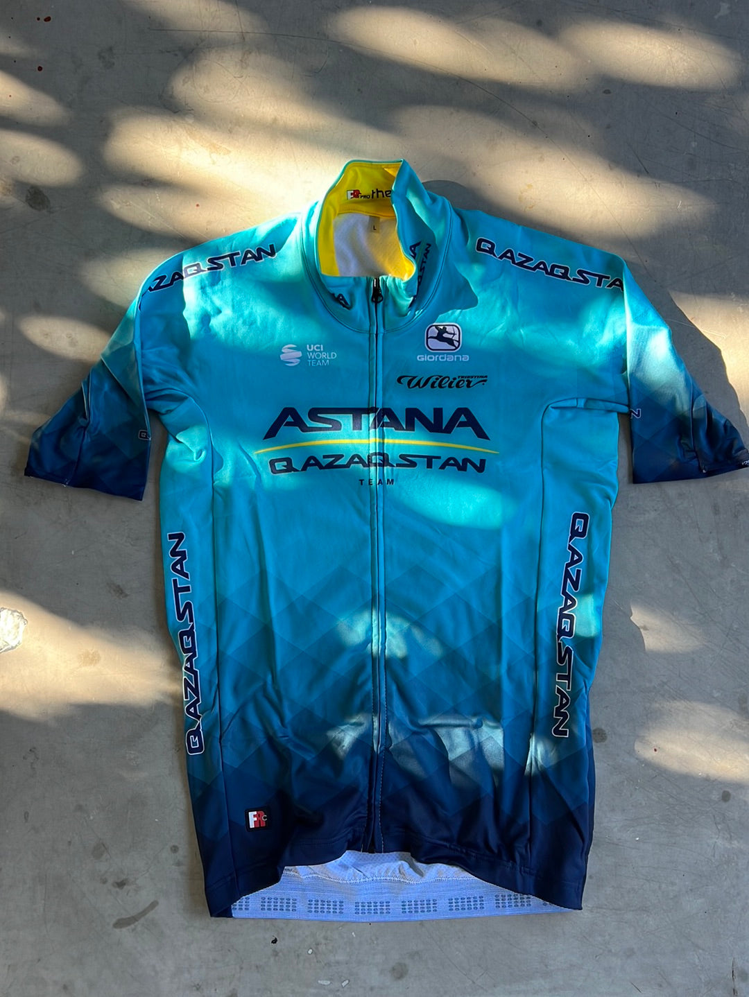 Short Sleeve Jersey FR-C Pro Thermal | Giordana | Astana | Pro Cycling Kit