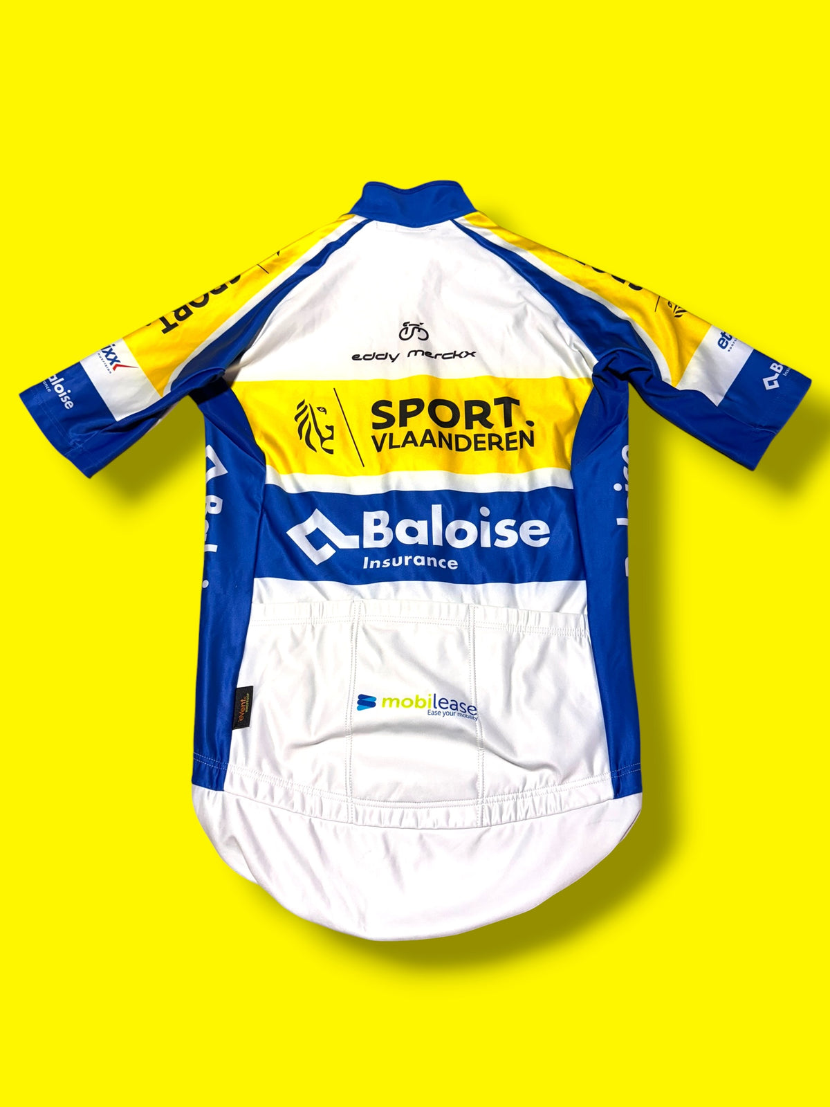 Short Sleeve Thermal Gabba Rain Jersey Winter|Flanders Baloise|Vermarc Pro Cycling Kit