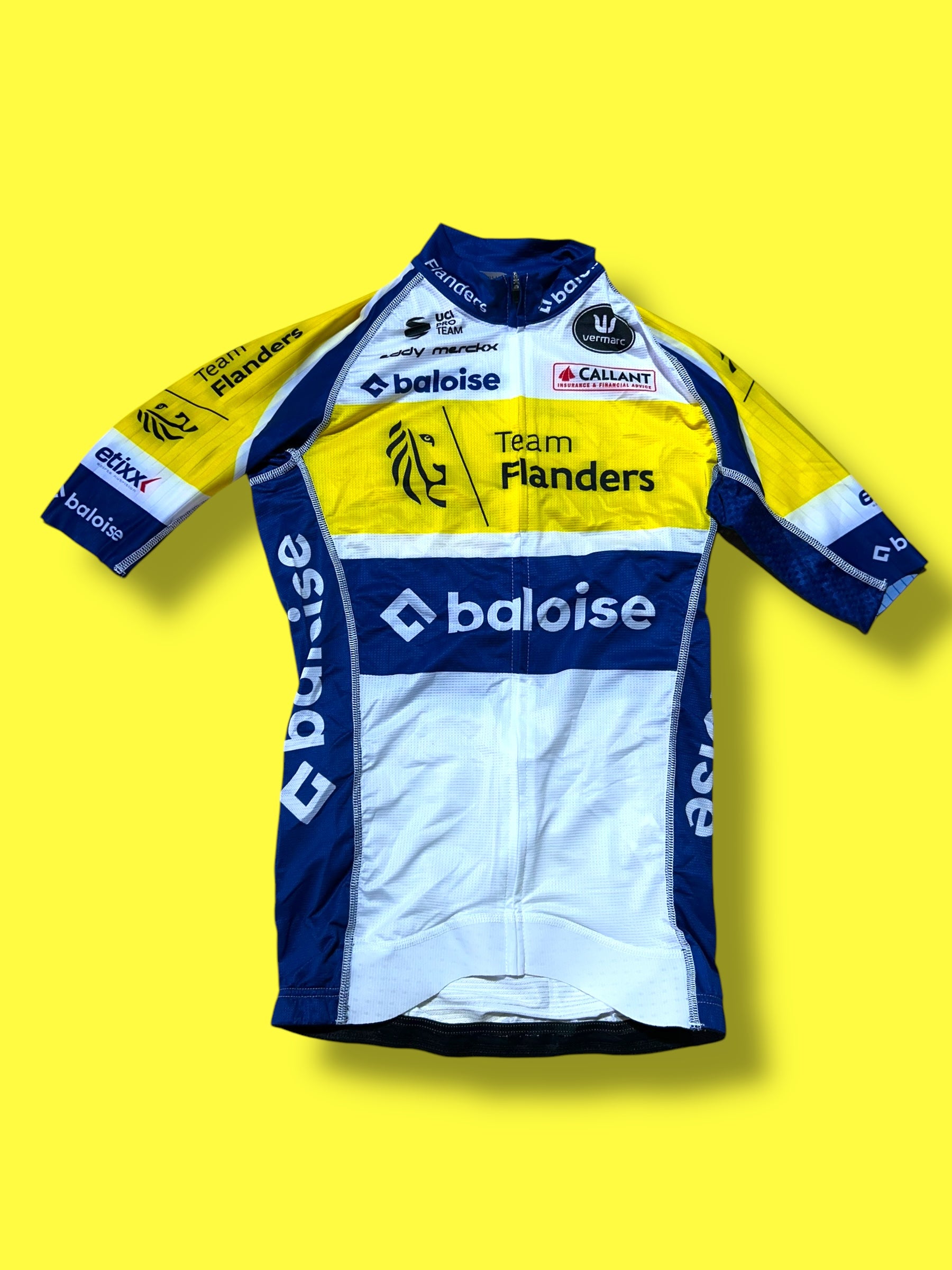 Aero Jersey, Bib Shorts, Vest, Cap and Mitts Bundle | Vermarc | Flanders Baloise| Pro Cycling Kit